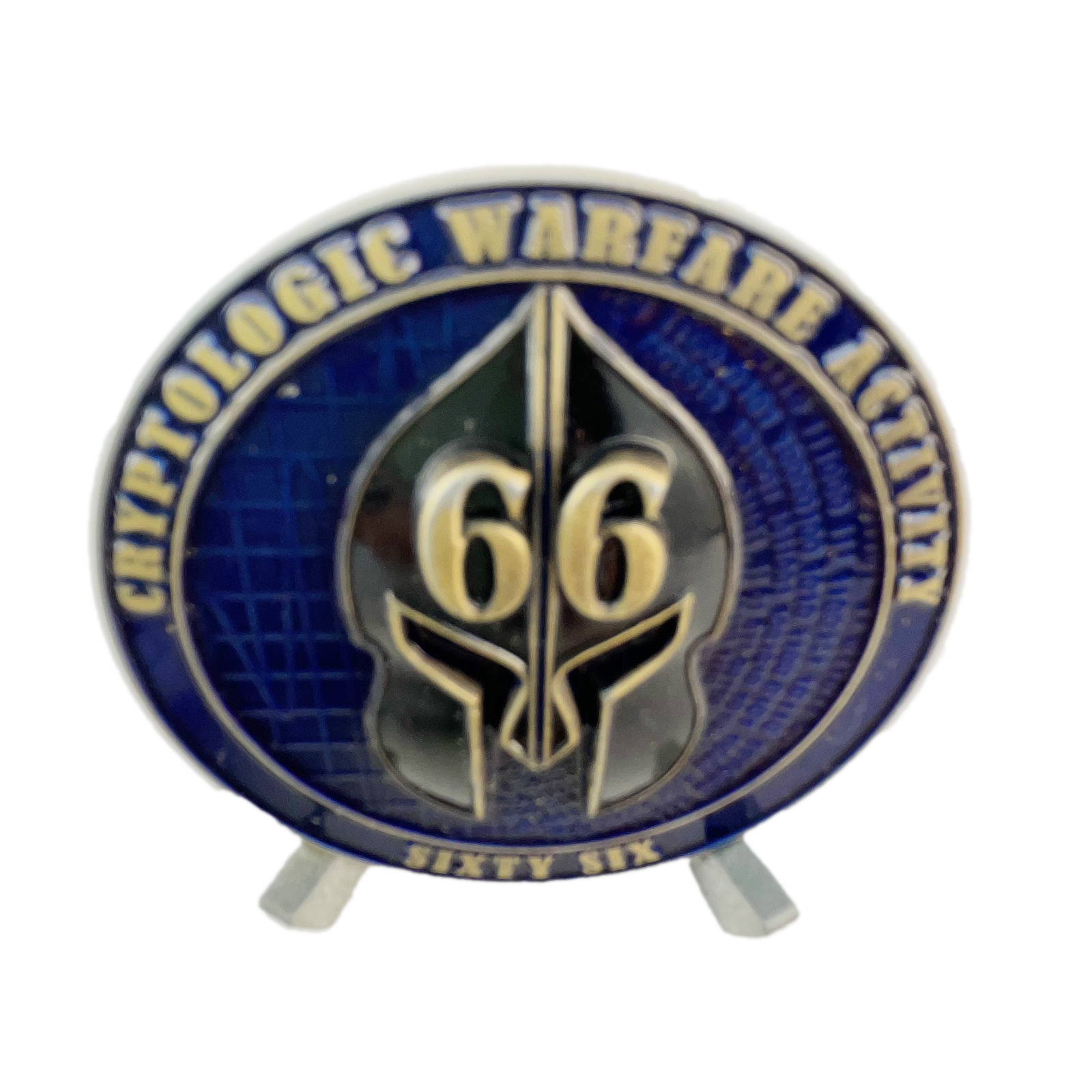 Cryptologic Warfare Activity 66 USN Challenge Coin