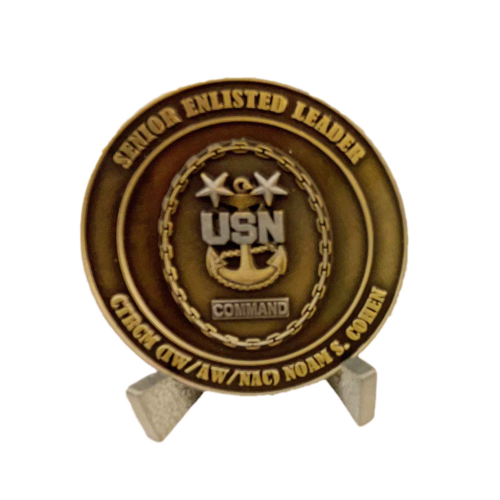 Cryptologic Warfare Activity 66 USN Challenge Coin