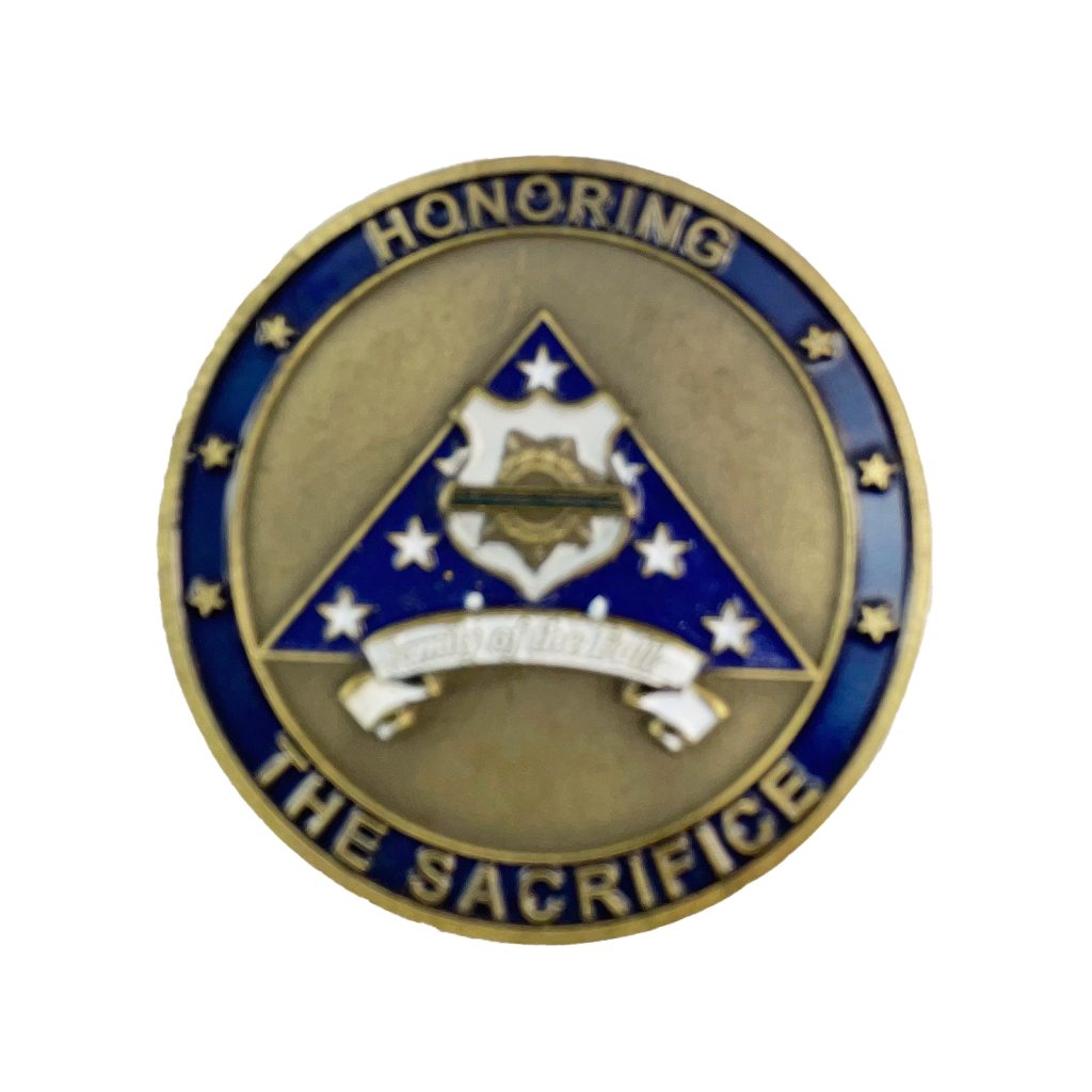 Honoring The Sacrifice Challenge Coin