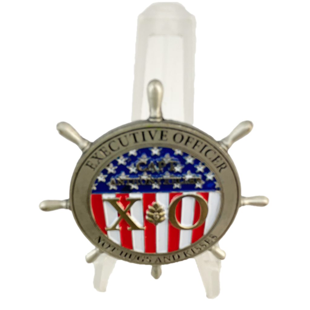 USN Capt Anthony Keller Challenge Coin