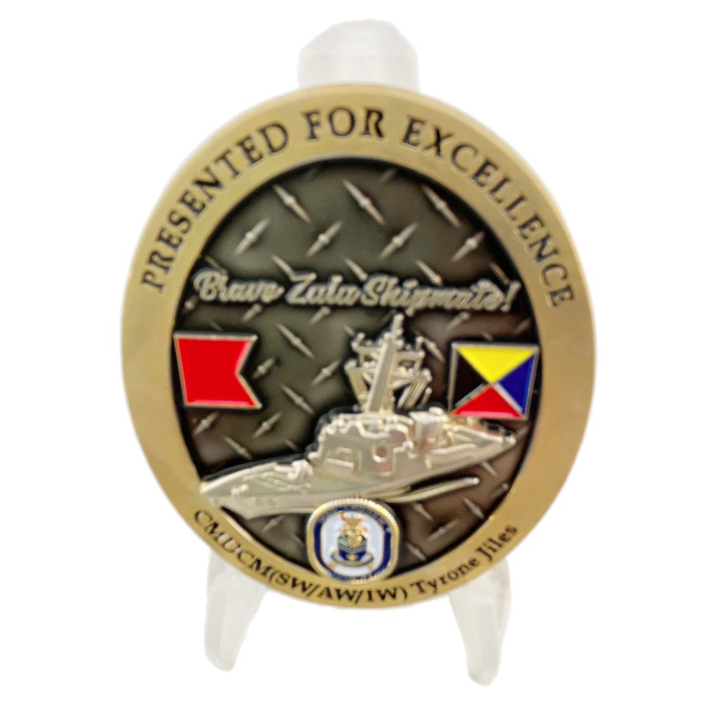 USN Commander-In-Chief Duty Challenge Coin