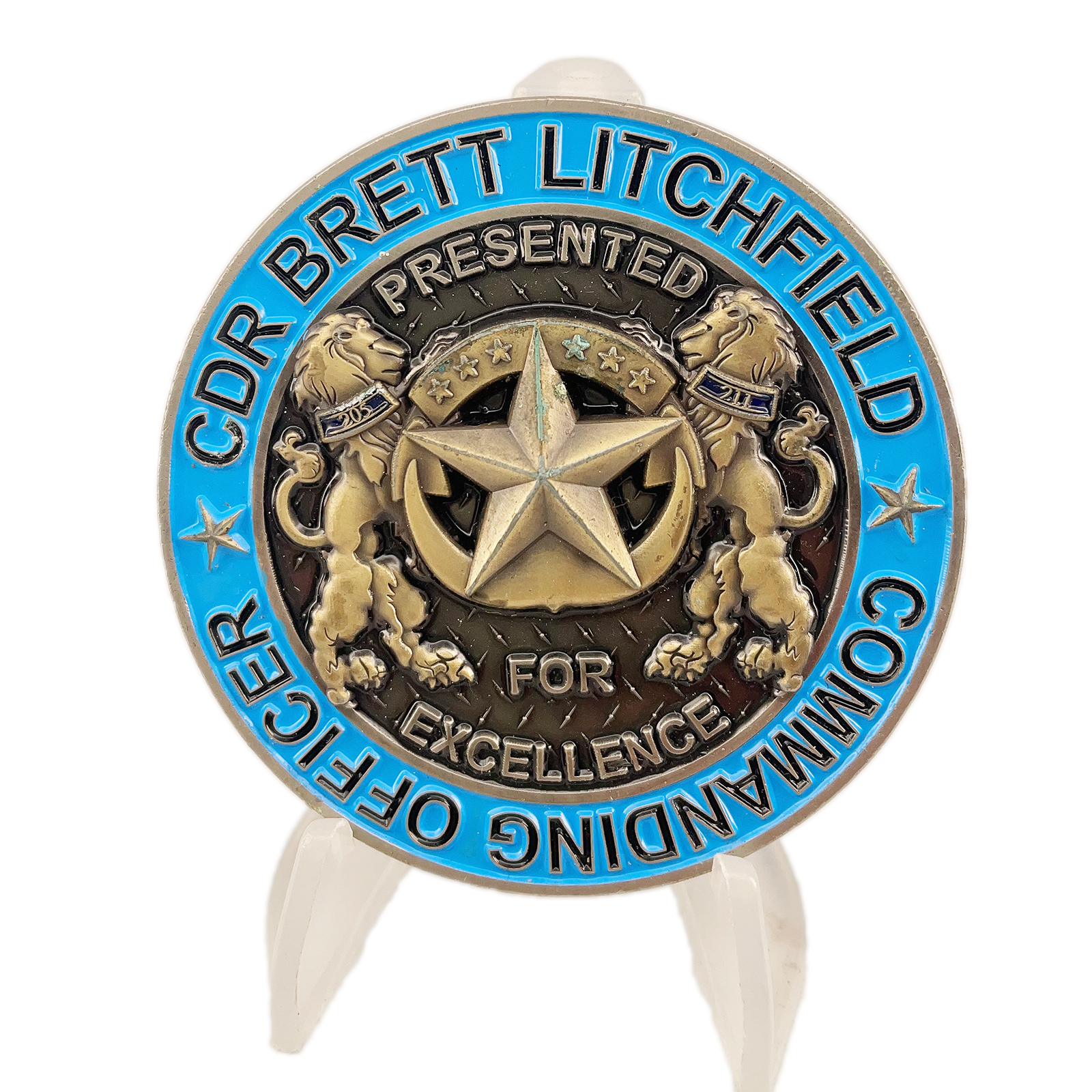 USN USS Thomas Hudner Challenge Coin