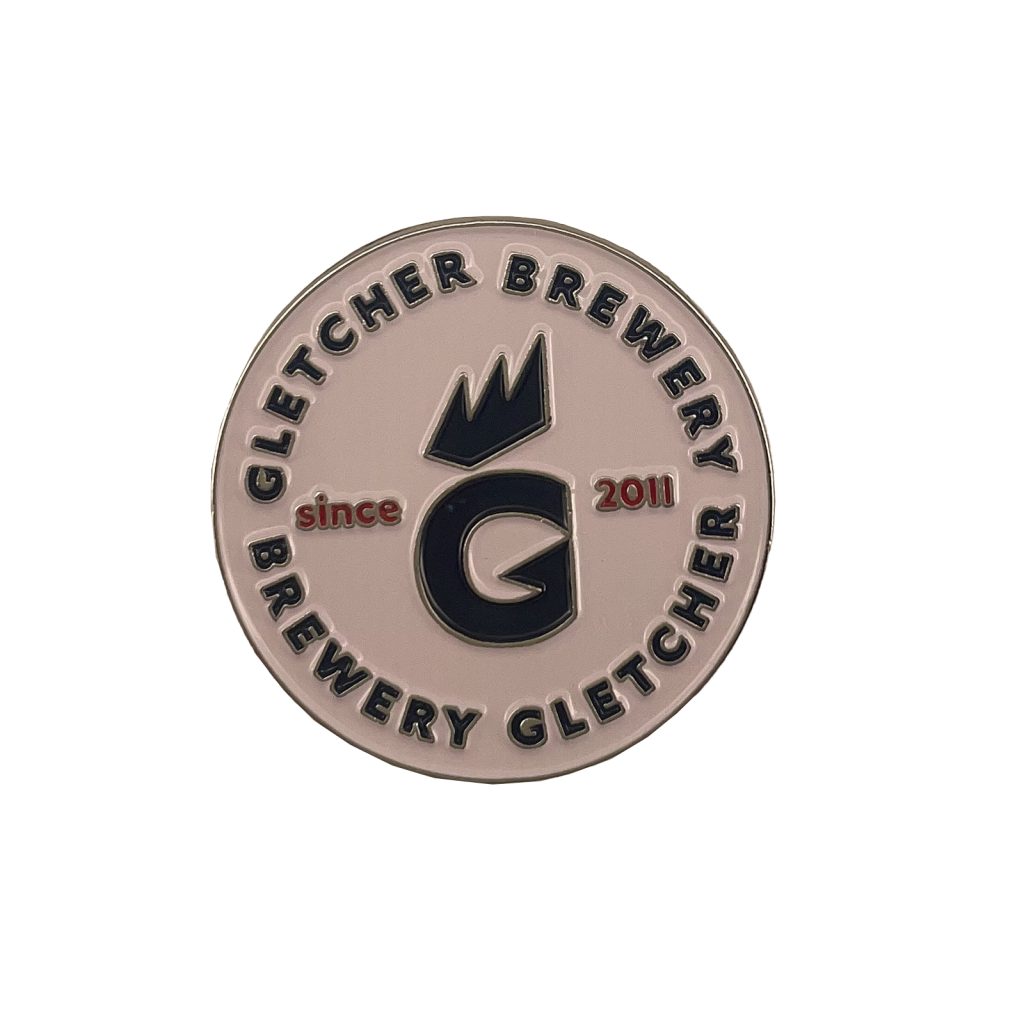 Gletcher Brewery Soft Enamel Pin