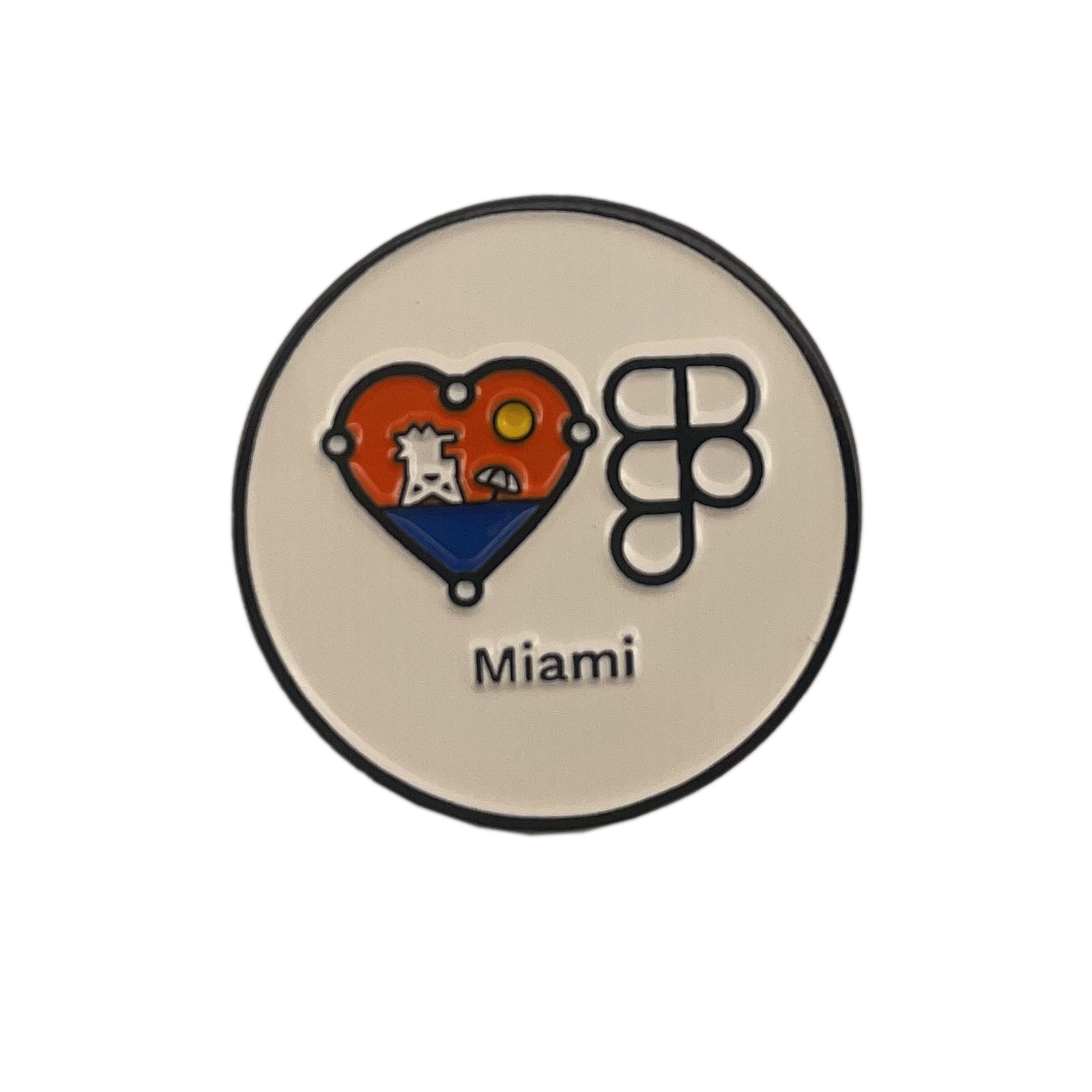 Friends of Figma Miami Lapel Pin