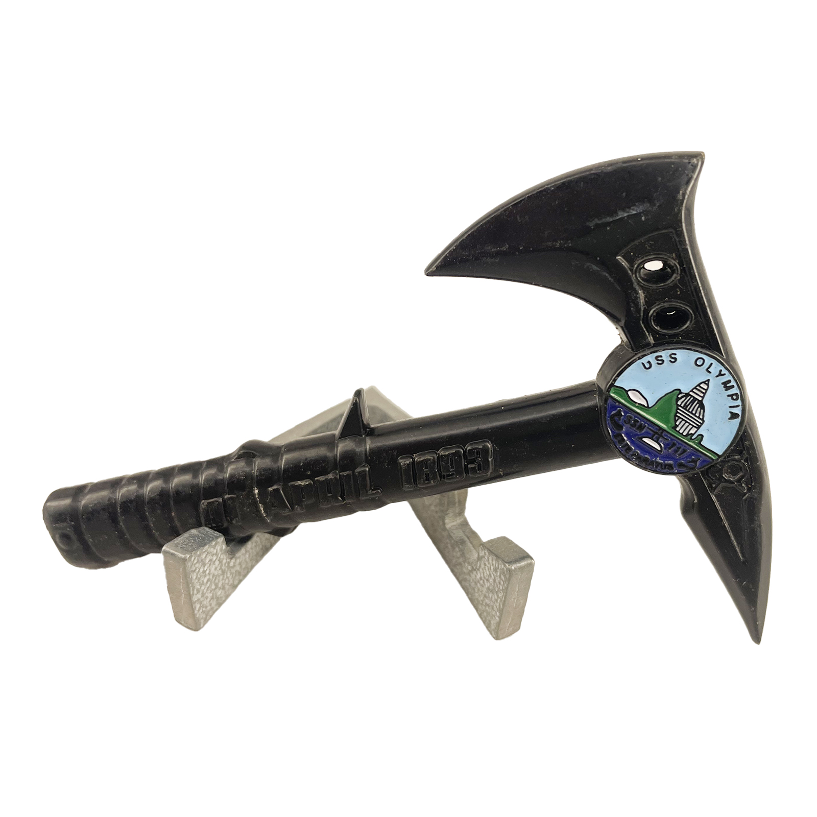 USS Olympia's "Naval Veteran Tomahawk" Challenge Coin