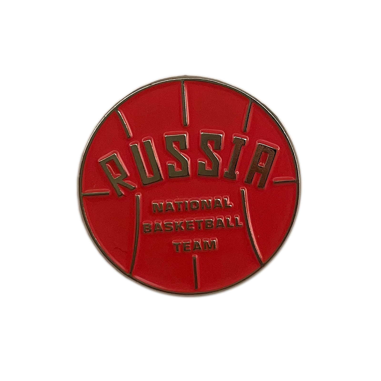 Russia National Basketball Team Lapel Pin