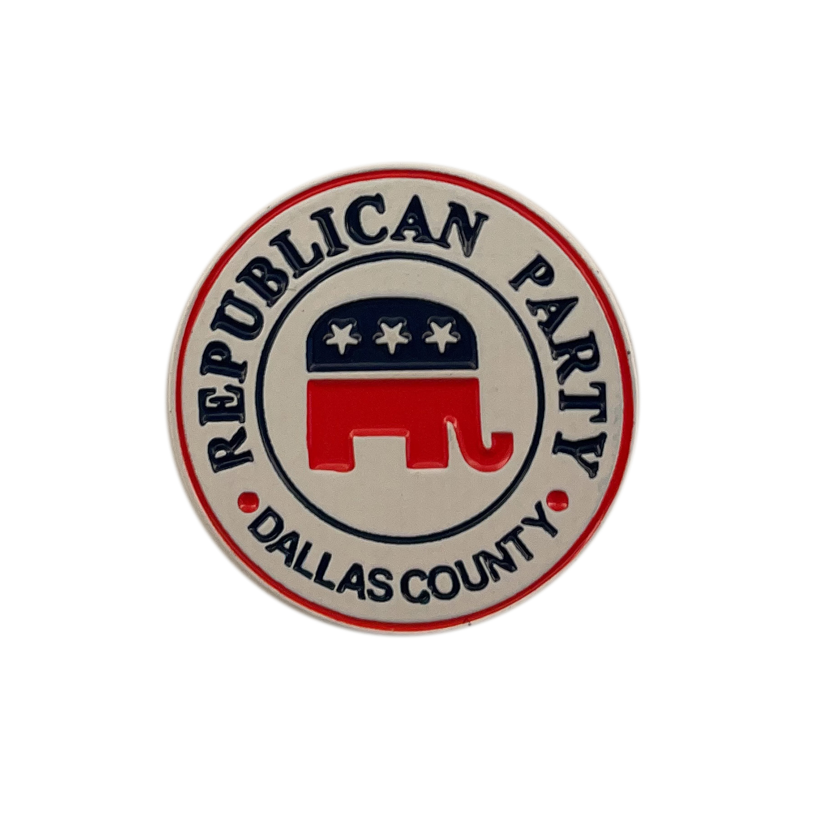 Republican Party Dallas County Lapel Pin