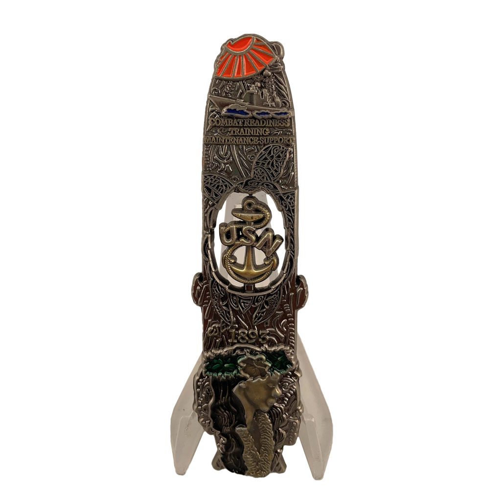 USN Combat Readiness Challenge Coin