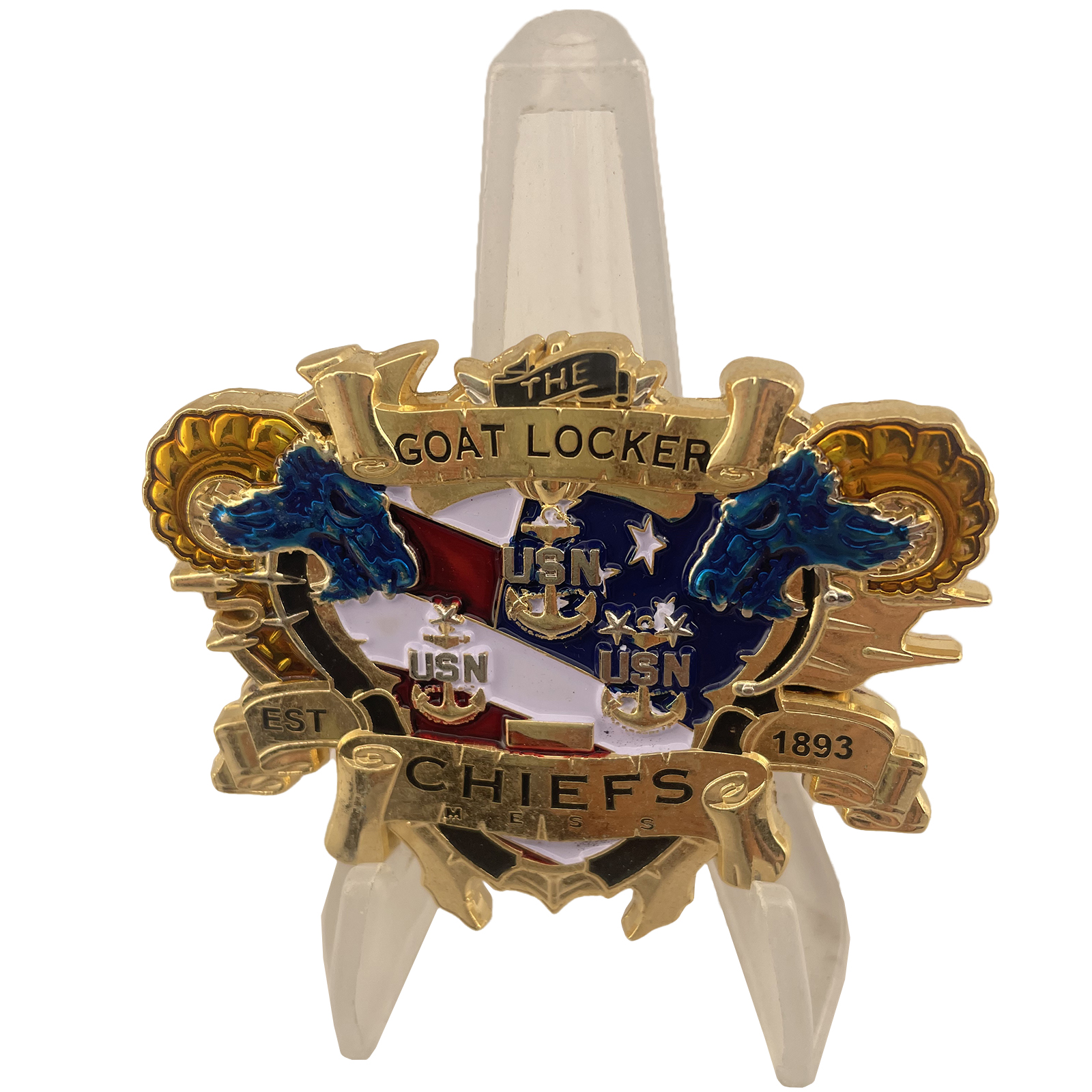 USN Recruiting Command Challenge Coin