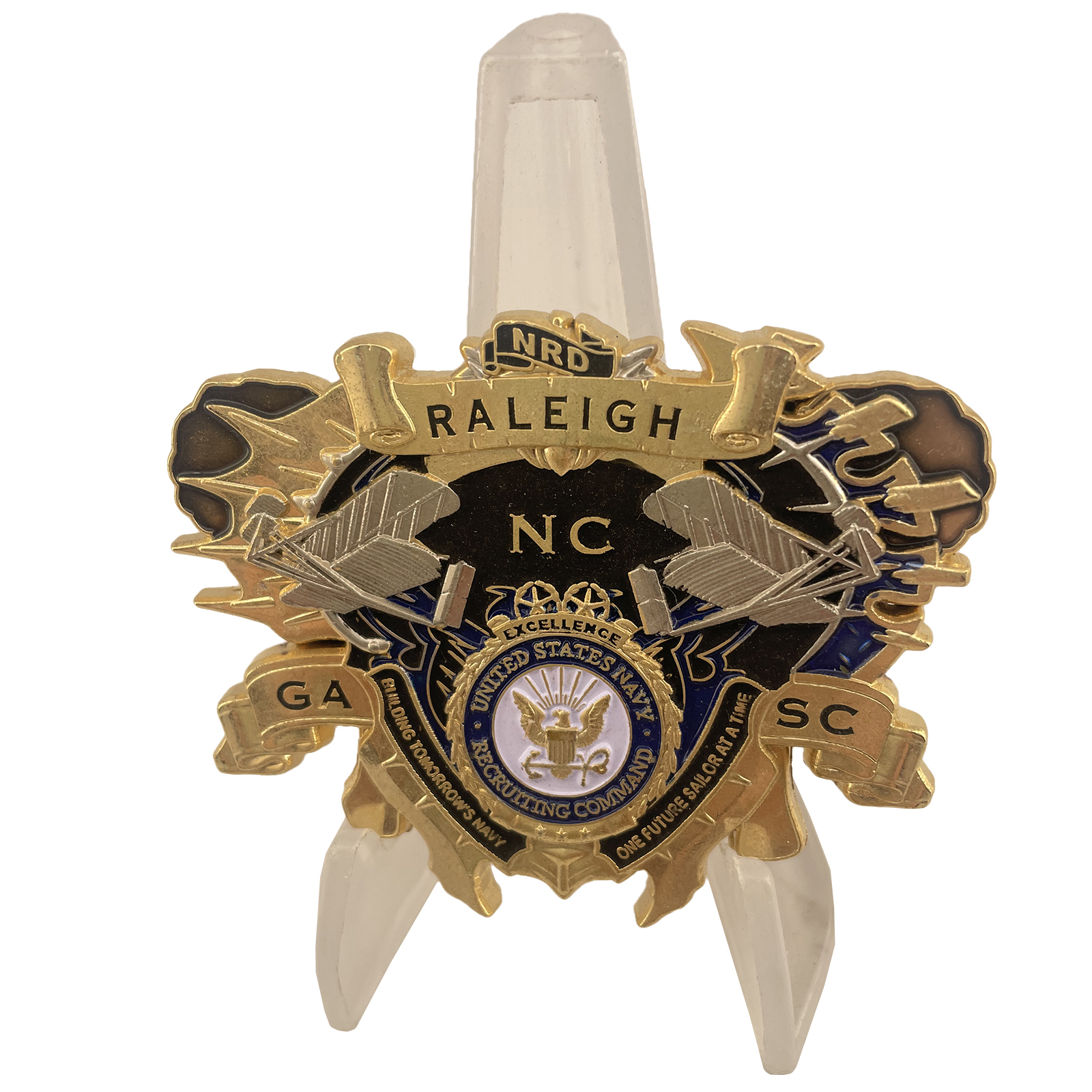 USN Recruiting Command Challenge Coin