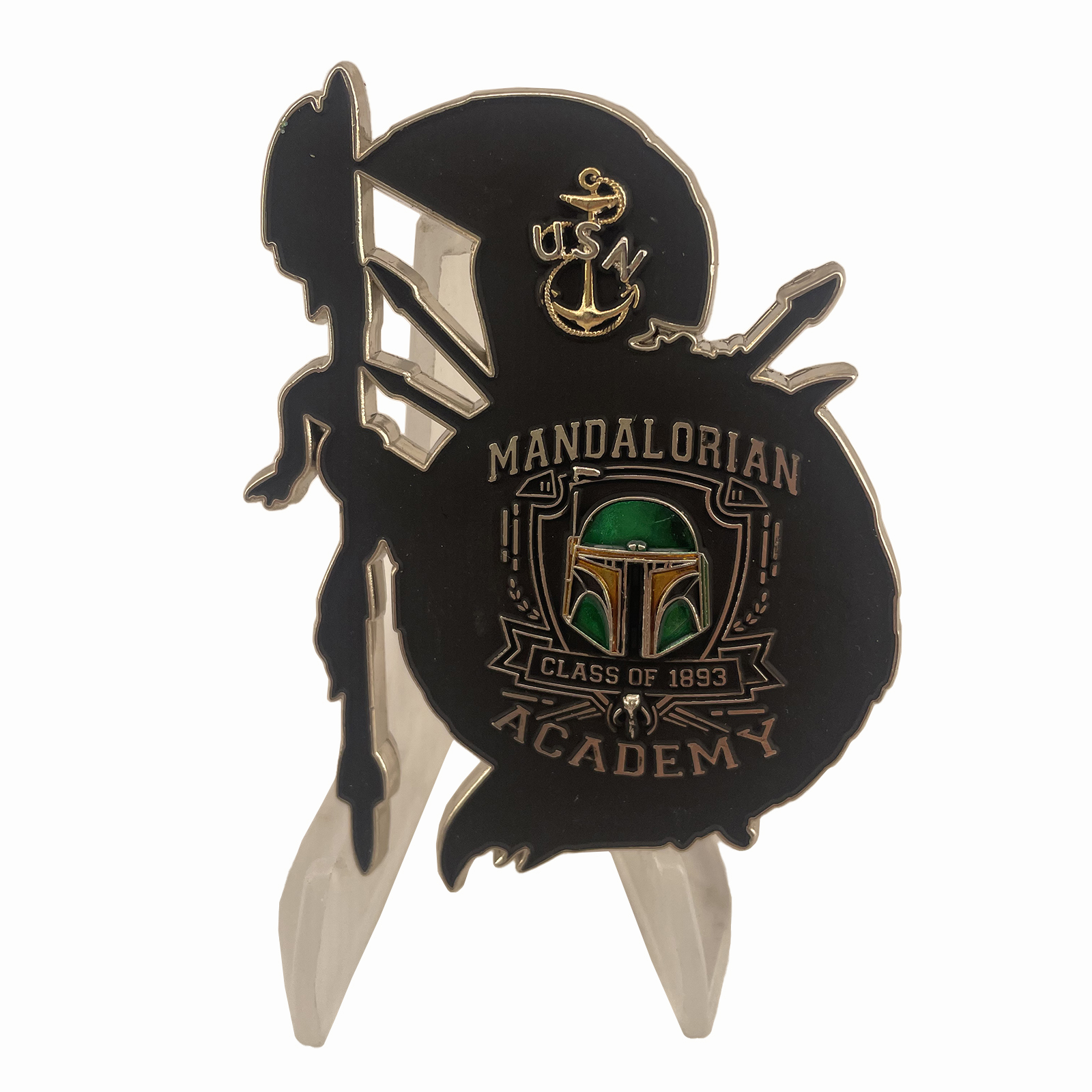 USN Mandalorian Academy Challenge Coin