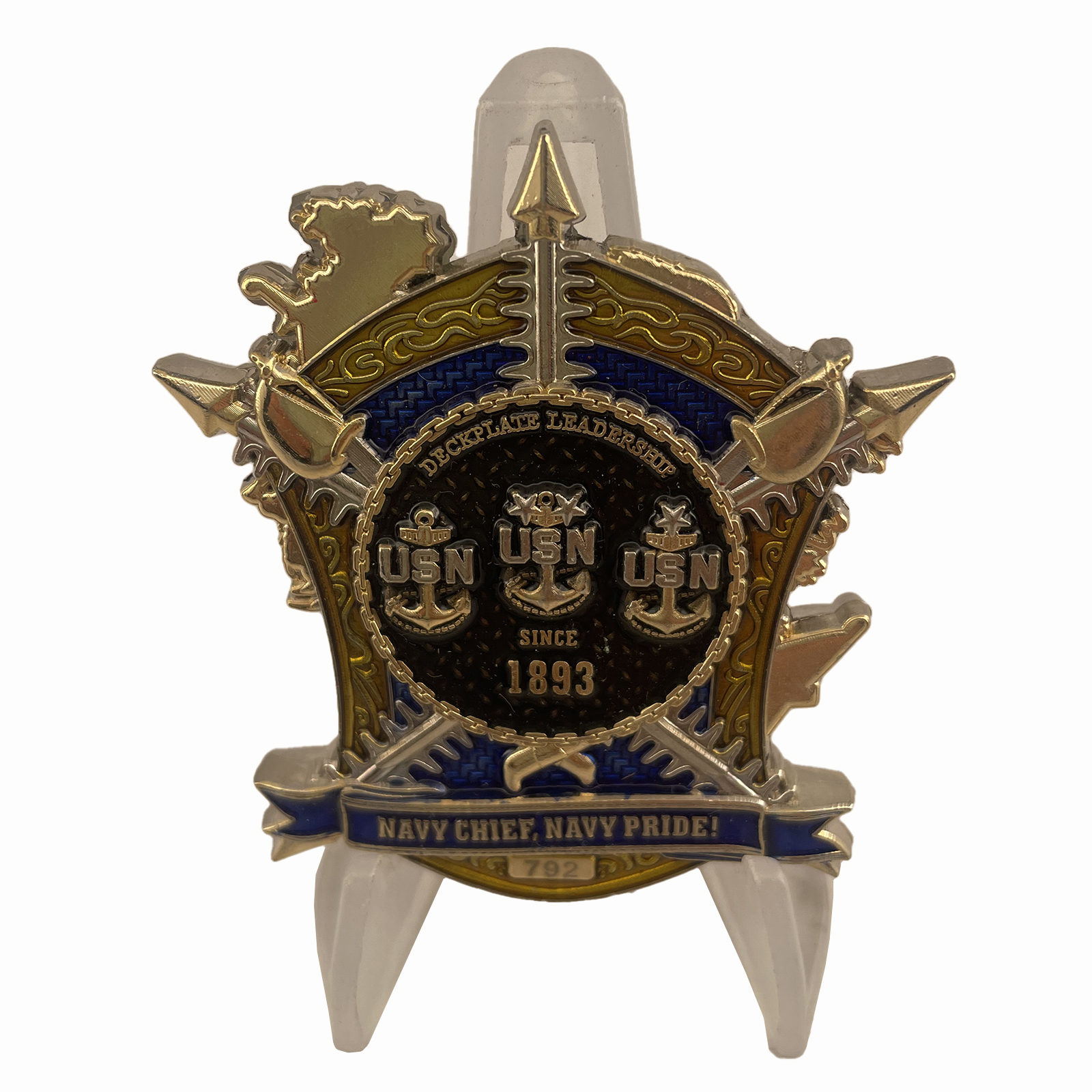 USN USS Russell Challenge Coin