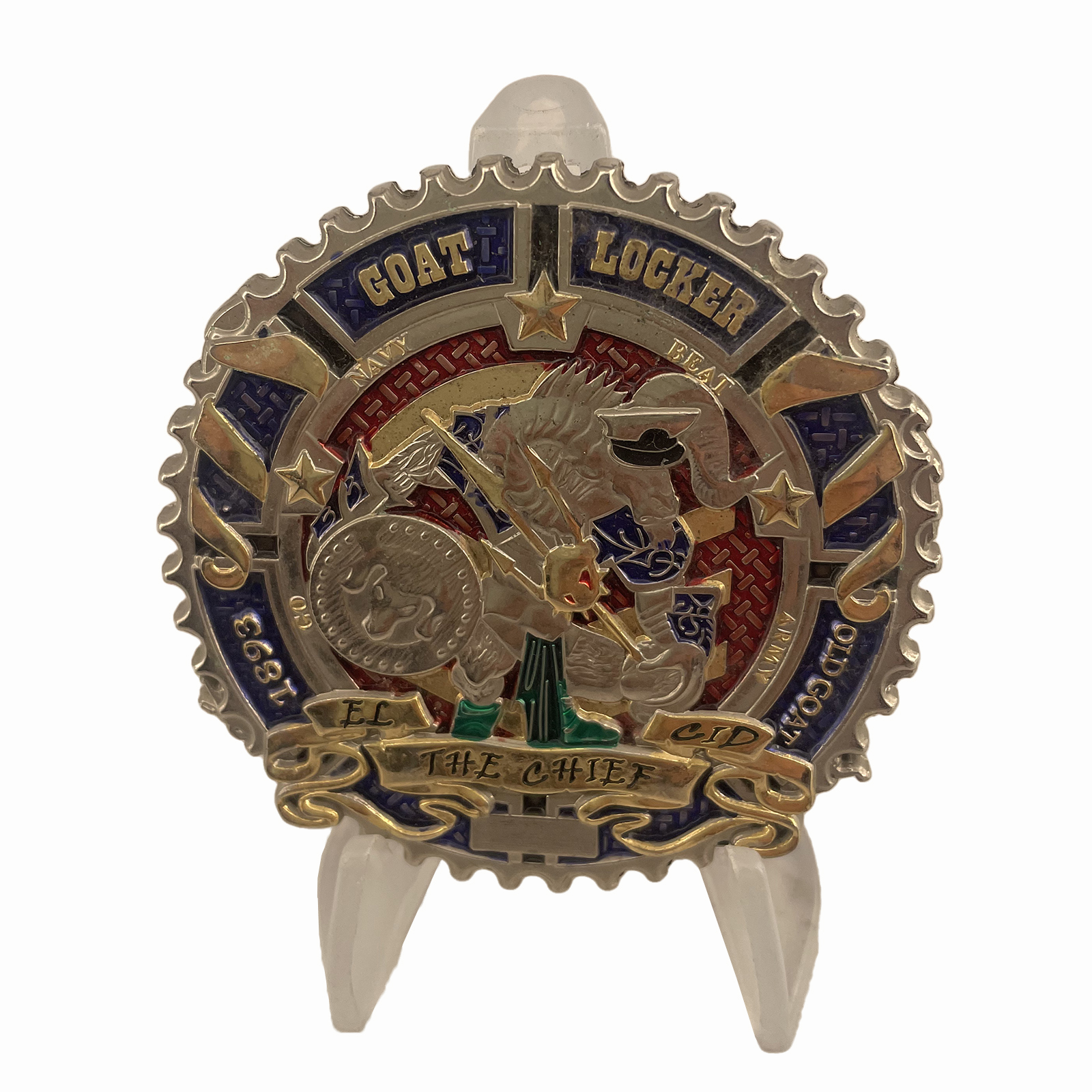 US NAVY Chiefs Challenge Coin