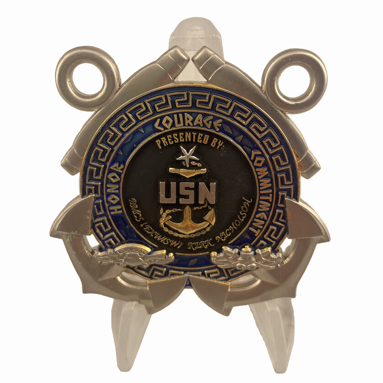 USN Master Chief Petty Officer Challenge Coin