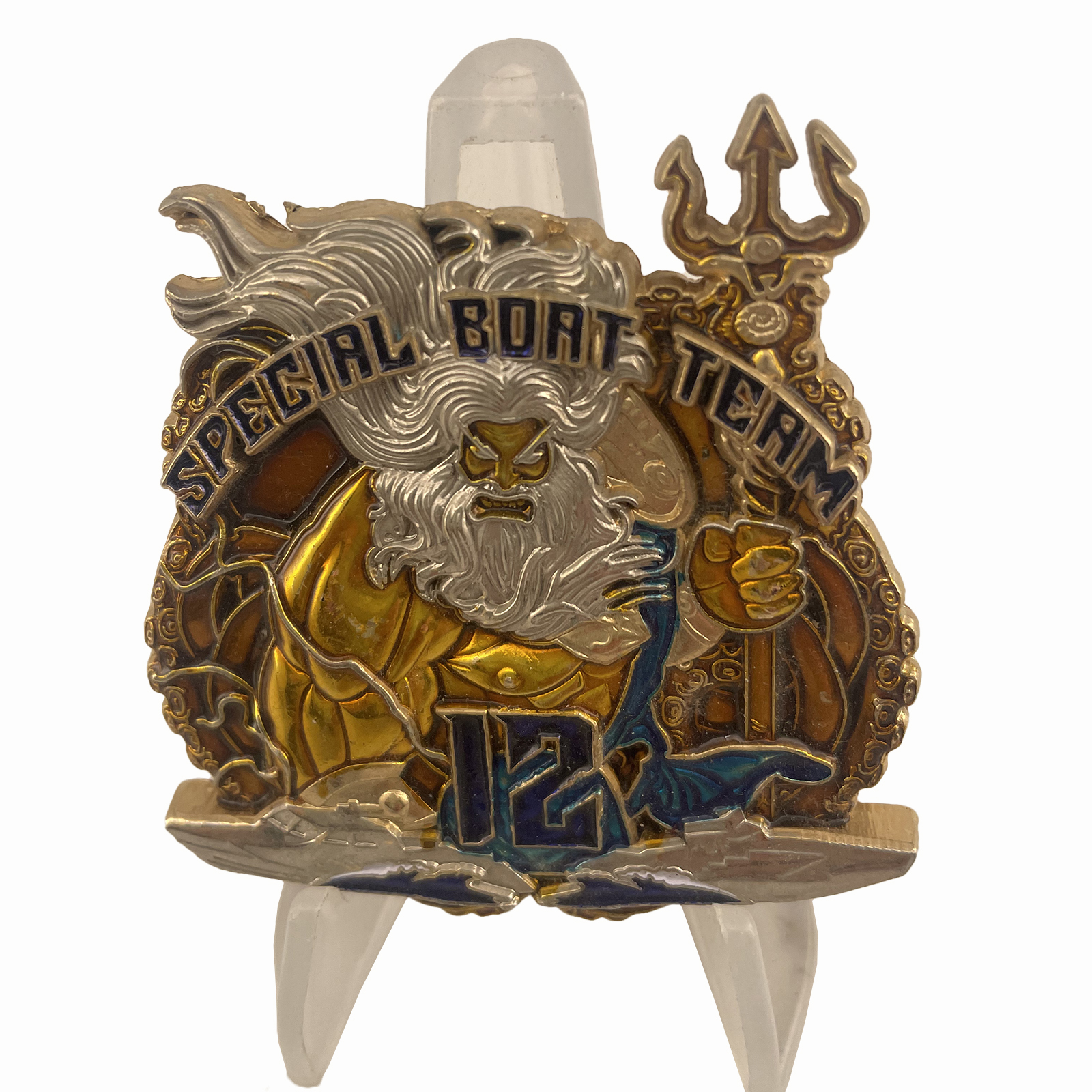 USN Special Boat Team 12 Challenge Coin