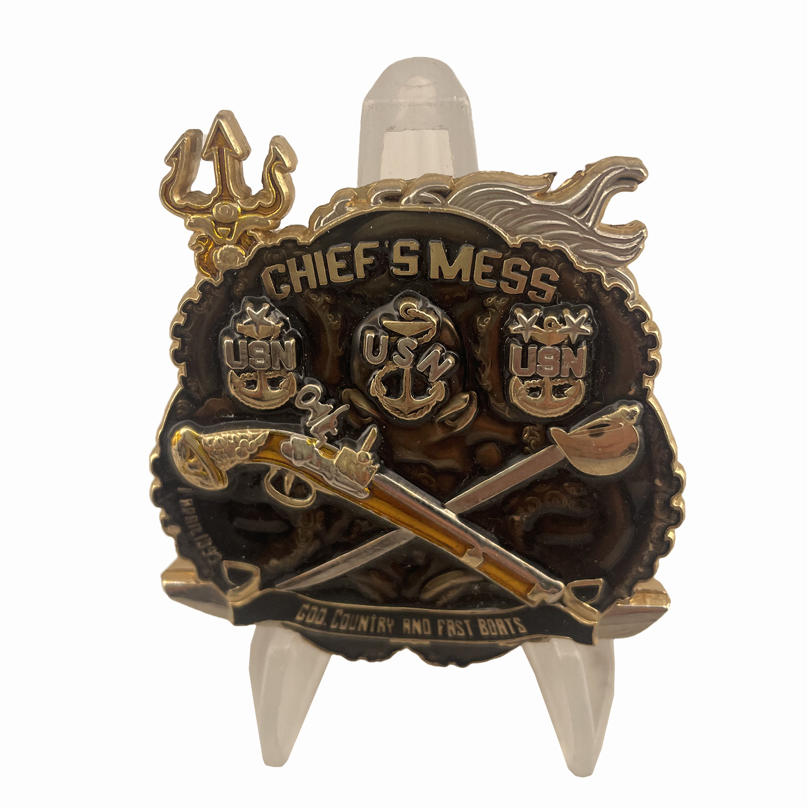 USN Special Boat Team 12 Challenge Coin