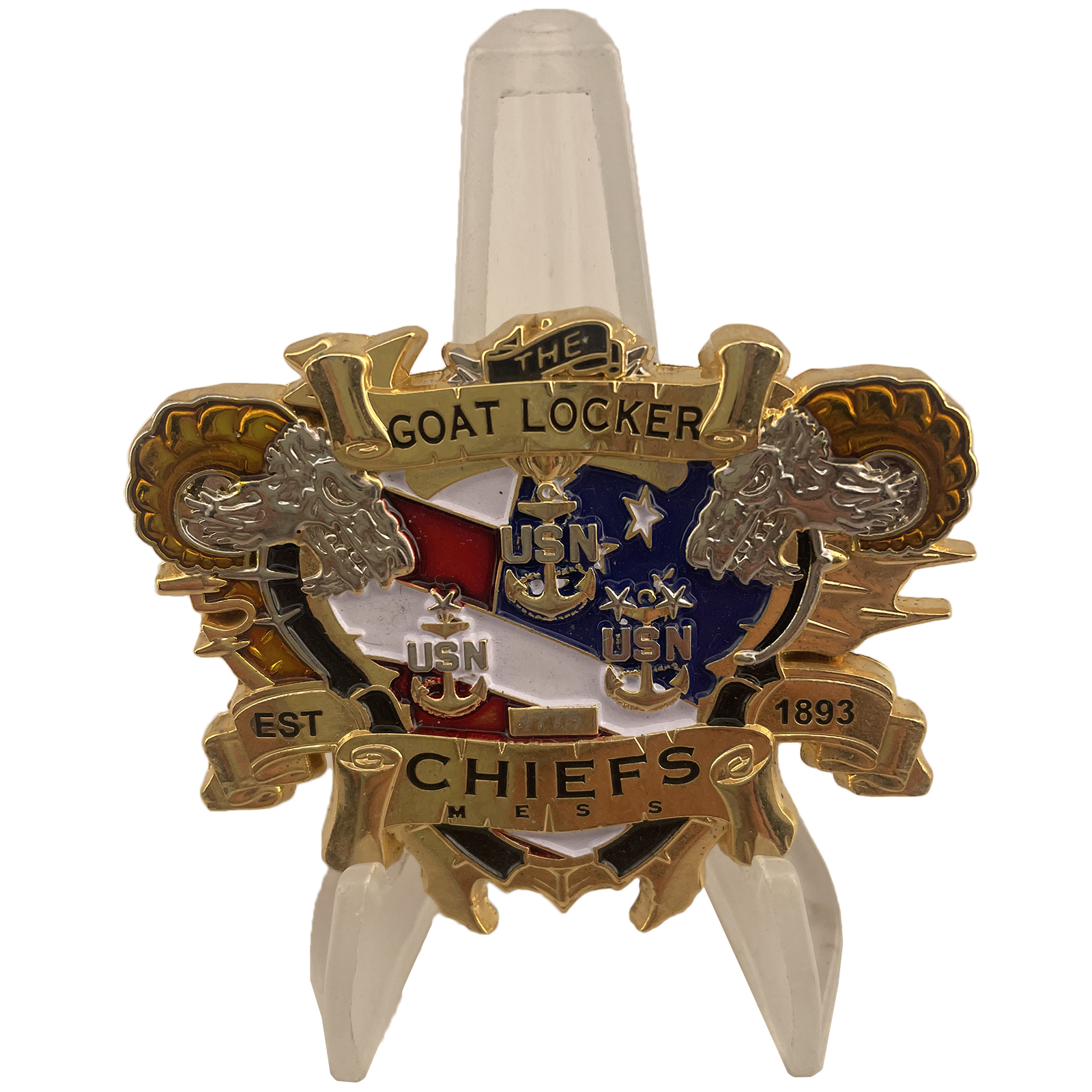 USN Raleigh Recruiting Office Challenge Coin