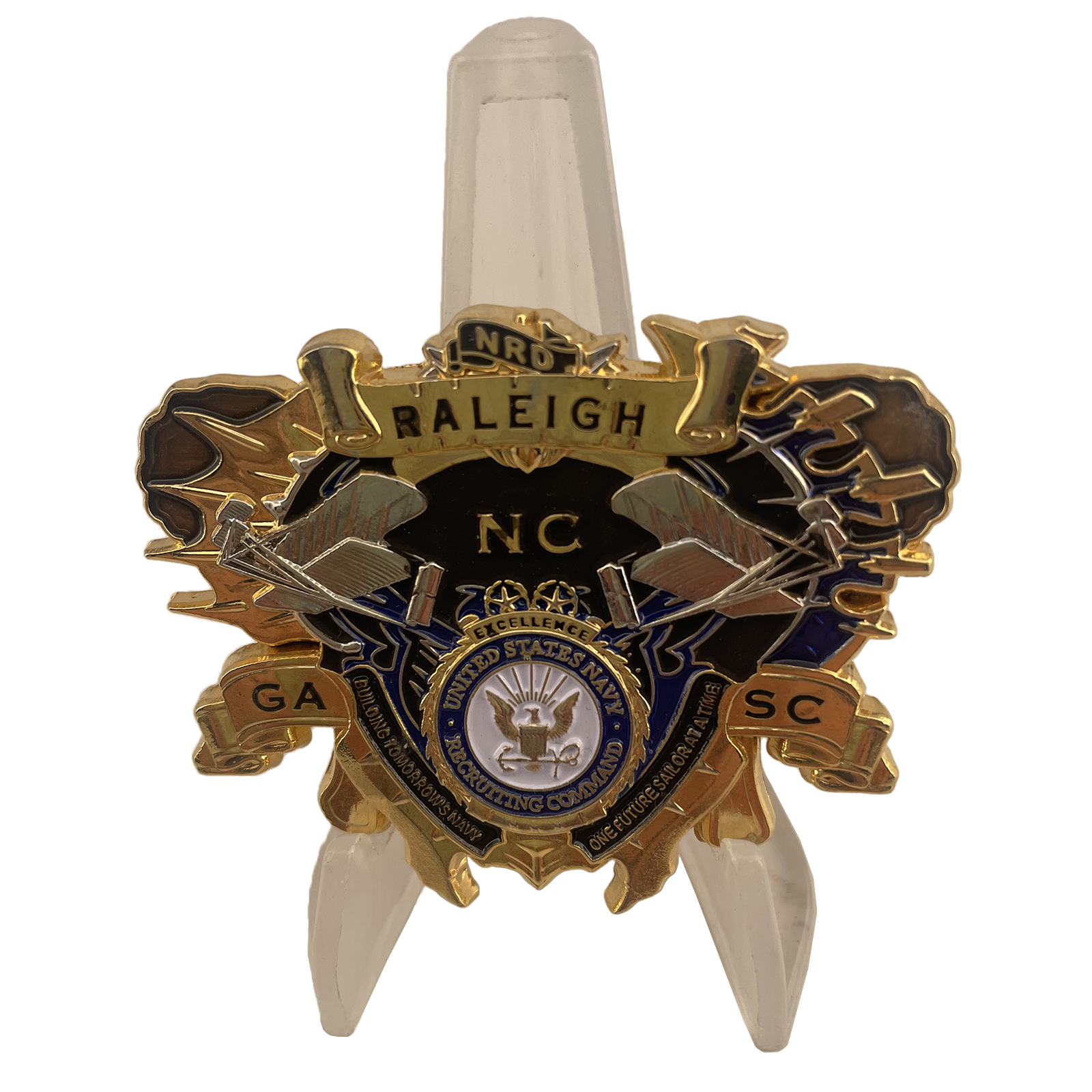 USN Raleigh Recruiting Office Challenge Coin