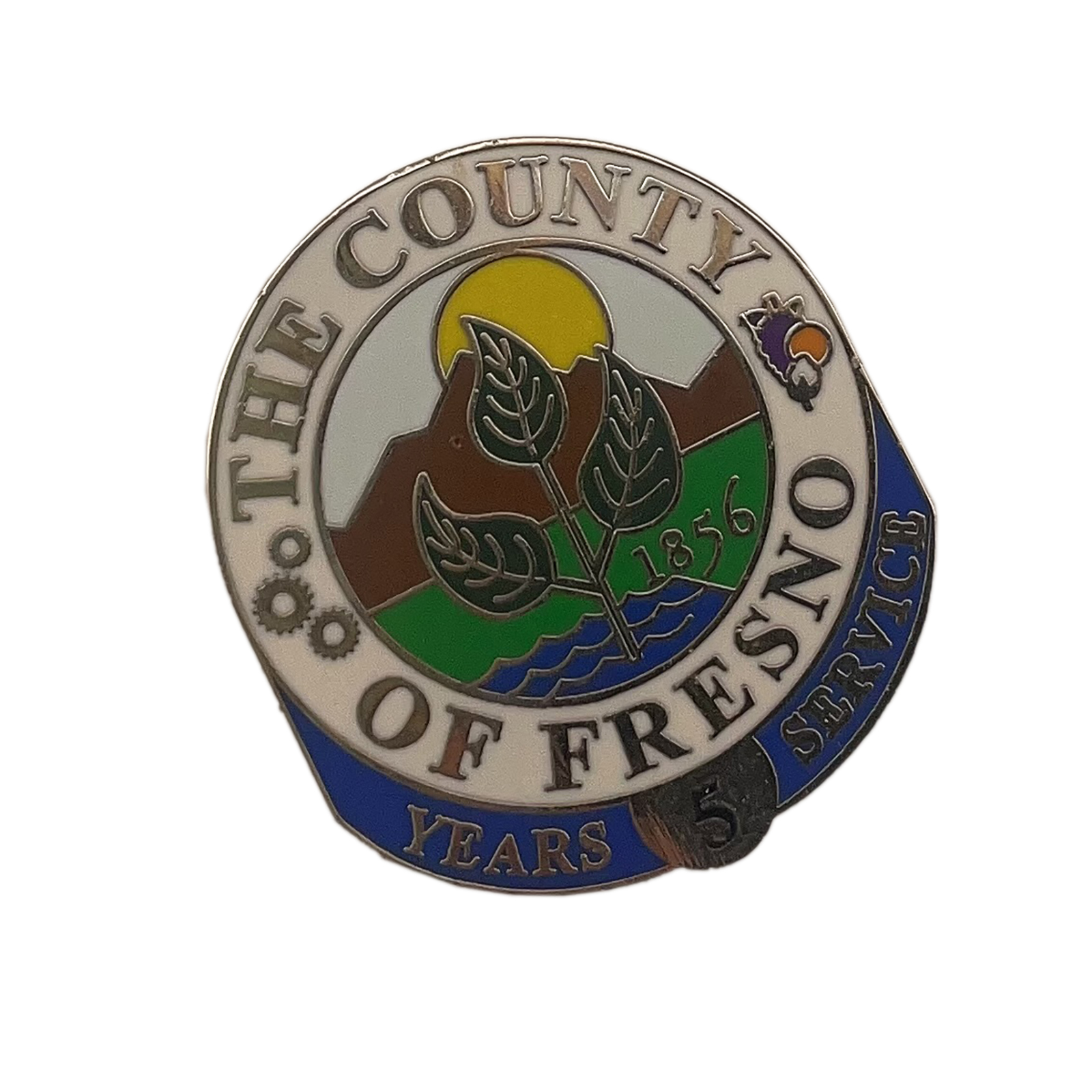 Fresno County Of California Lapel Pin
