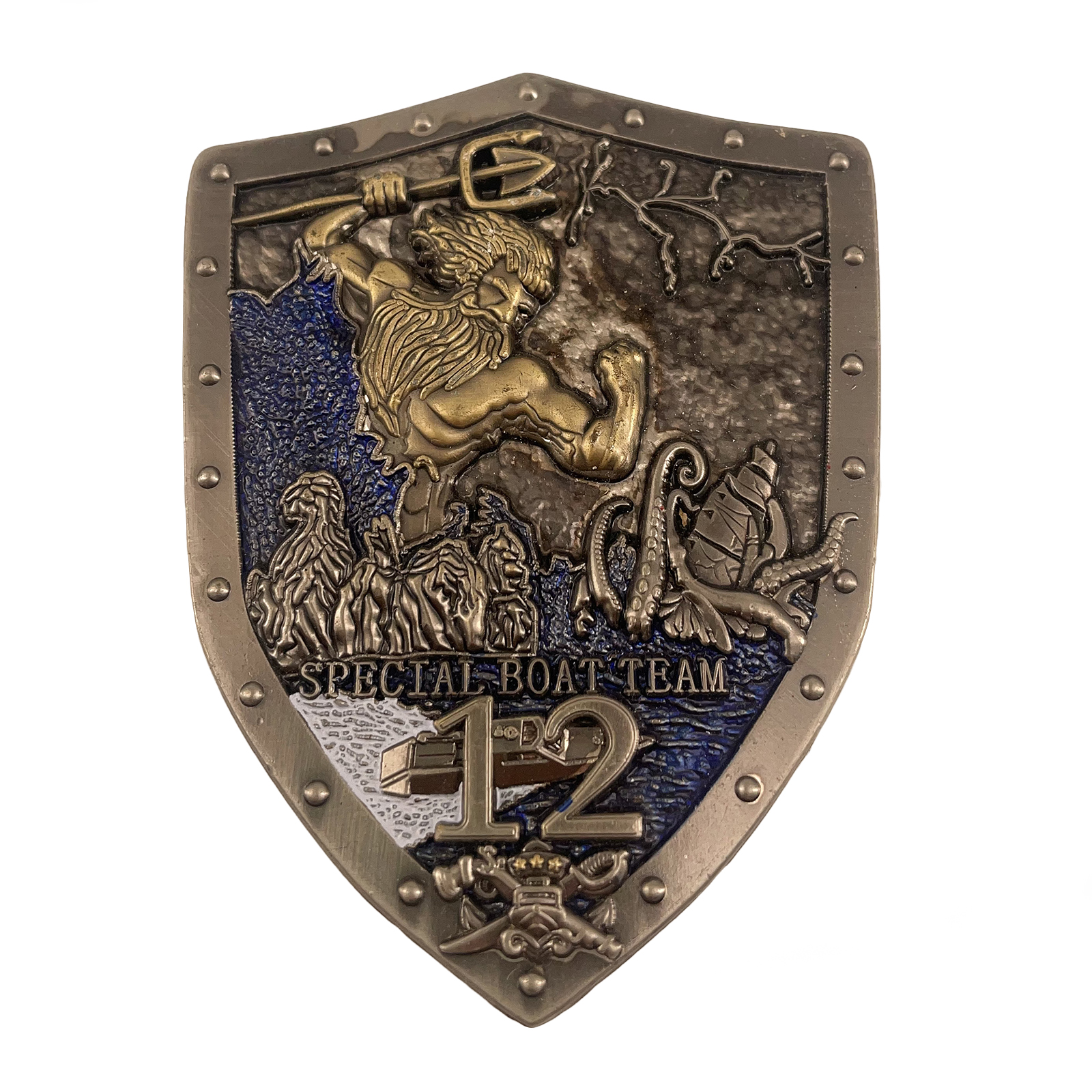 USN Special Boat Team 12 Challenge Coin