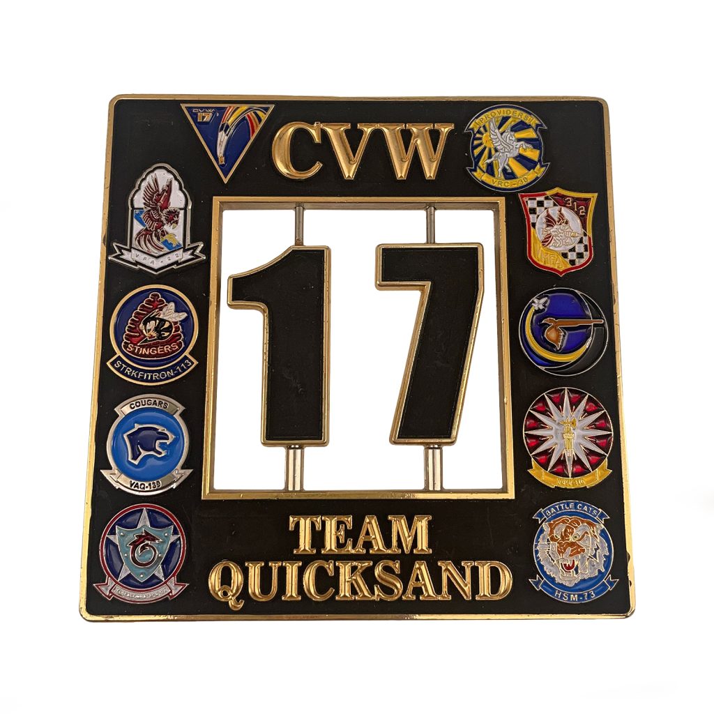 Joint Challenge Coin of the USN's Carrier Strike Group 71 and Carrier Air Wing 17
