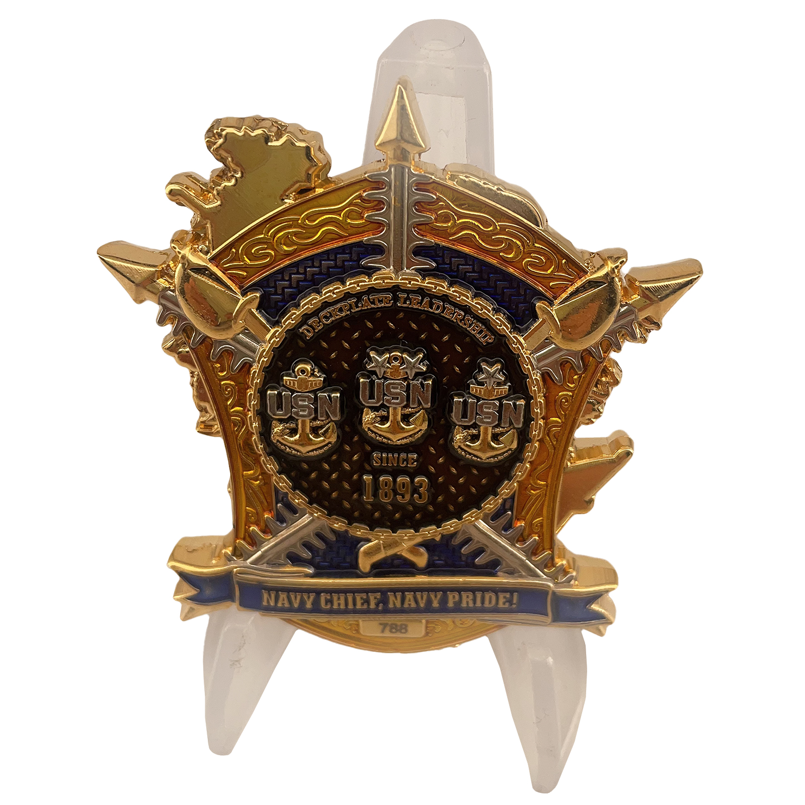 USN USS Russell Challenge Coin