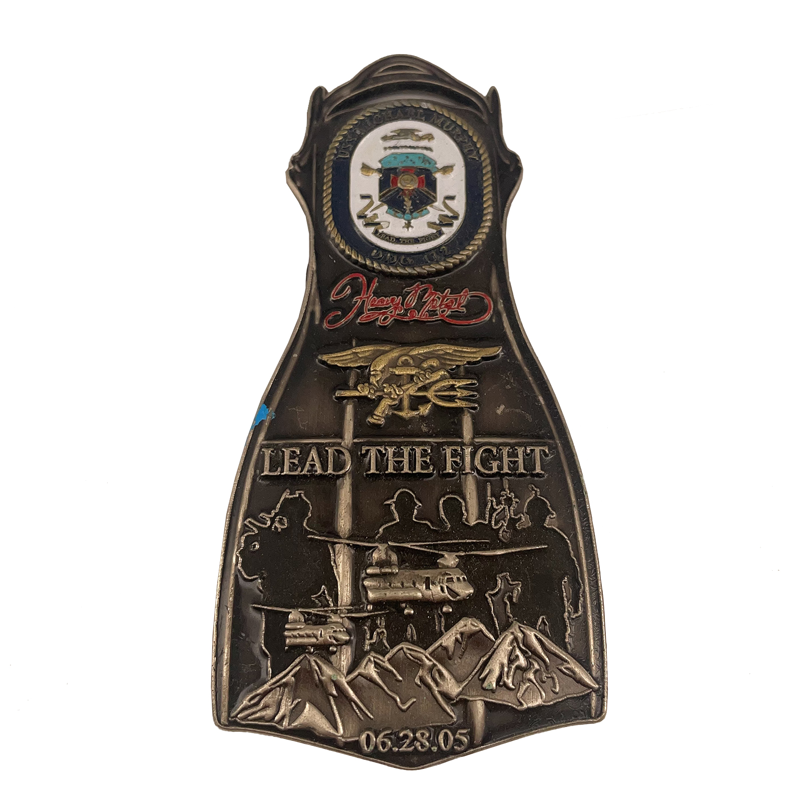 USN USS Michael Murphy Challenge Coin