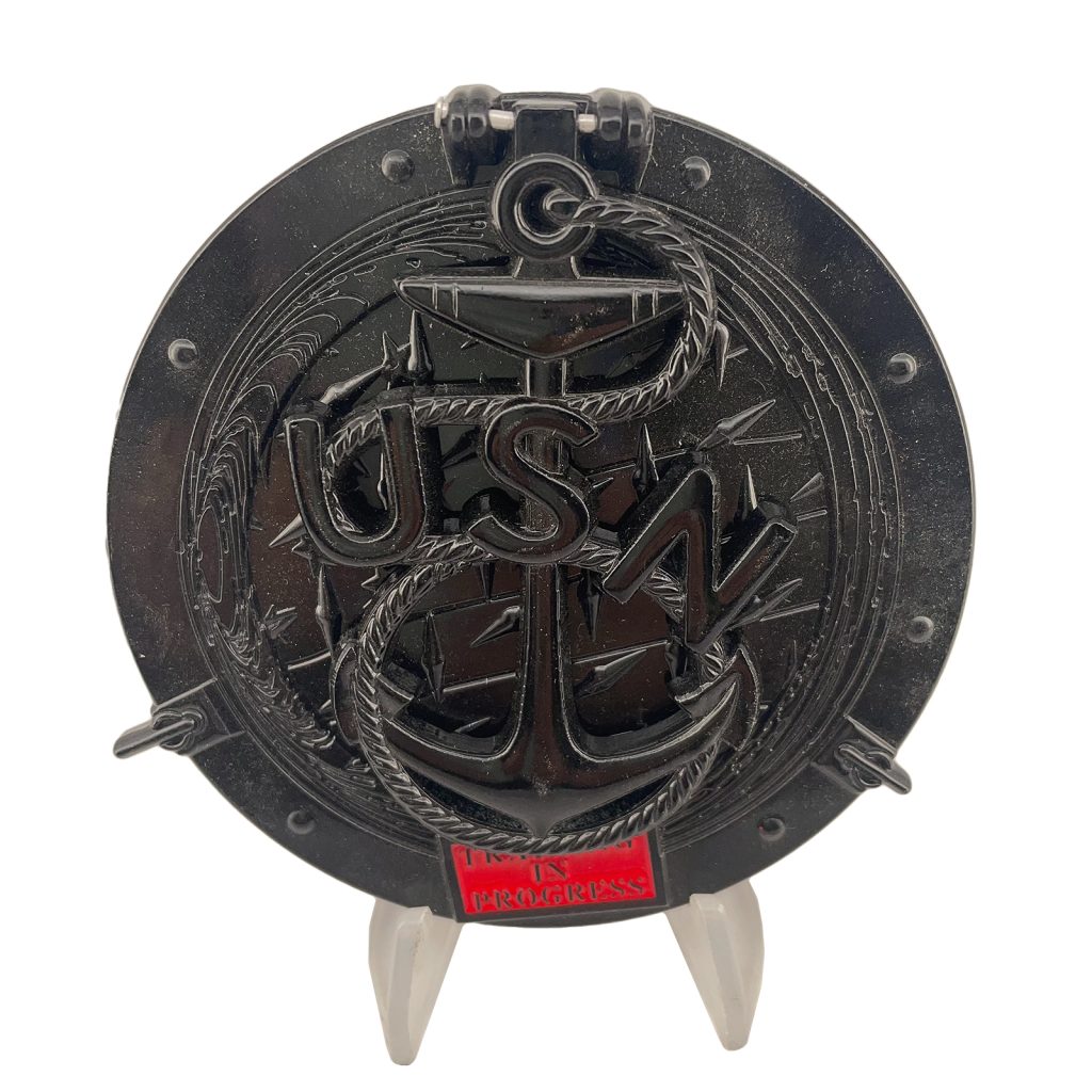 USN Training in Progress Challenge Coin