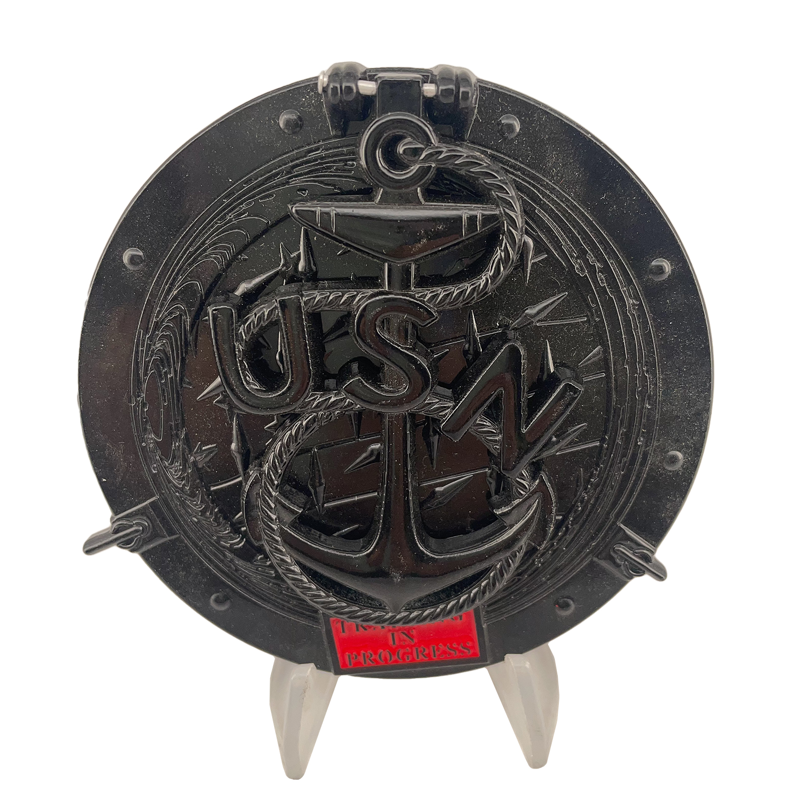 USN Training in Progress Challenge Coin
