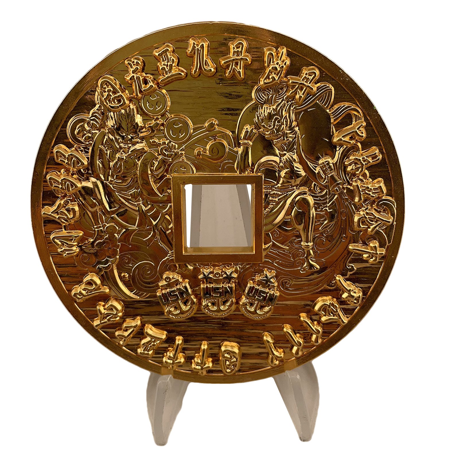 USN Bronze Coin Challenge Coin