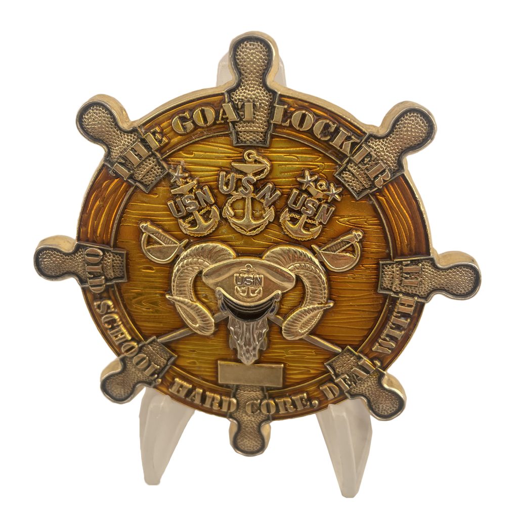 USN Central Combat Ship Challenge Coin