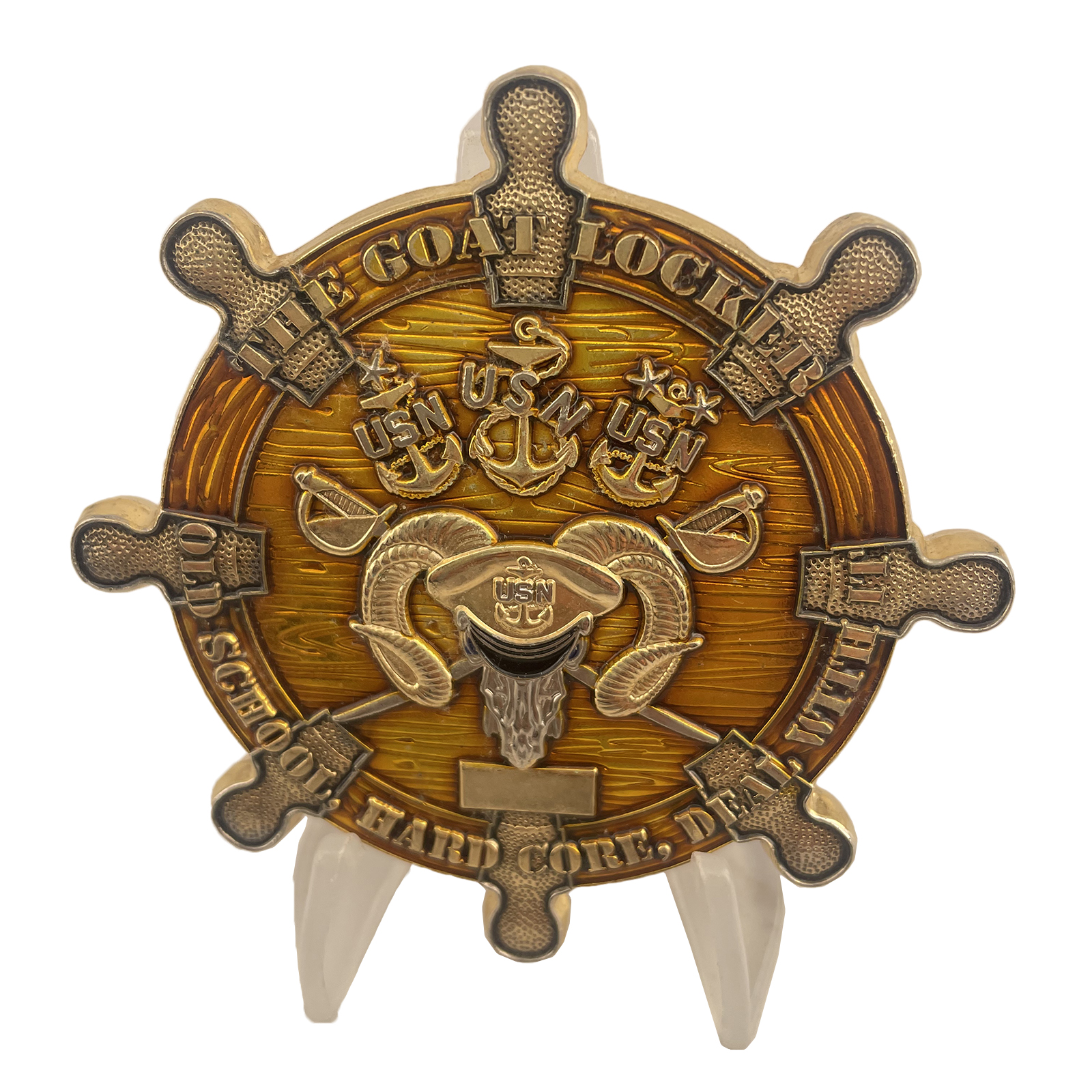 USN Central Combat Ship Challenge Coin