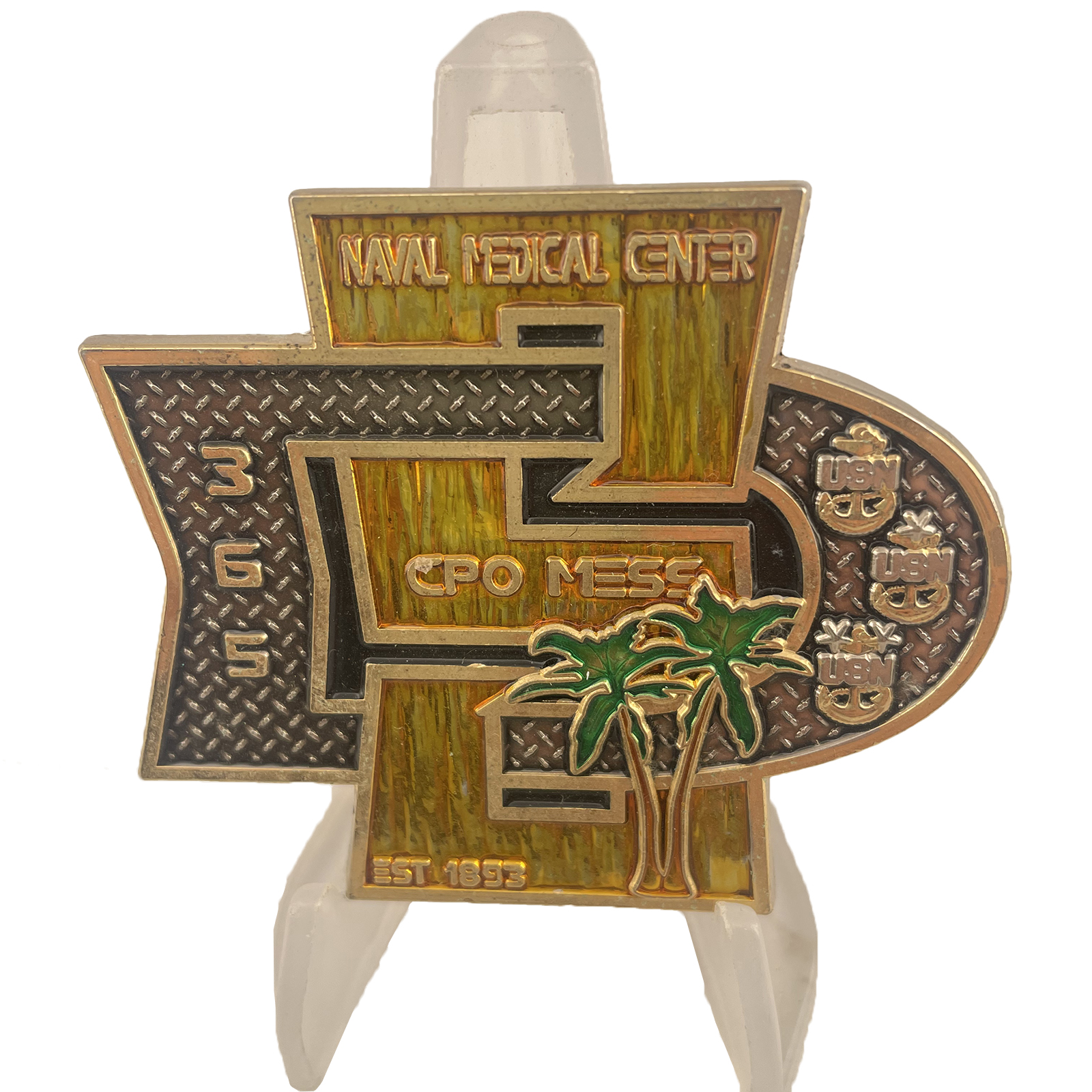 USN Base San Diego Challenge Coin