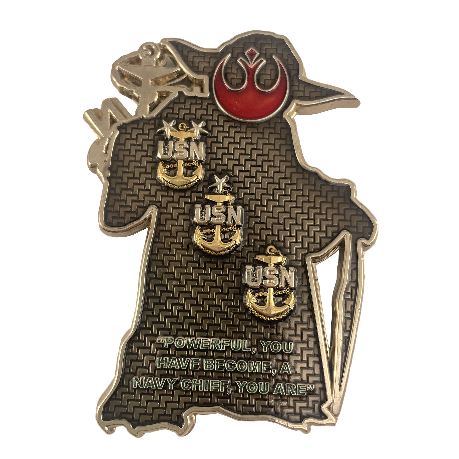 USN Chief Petty Officer Promotion Challenge Coin