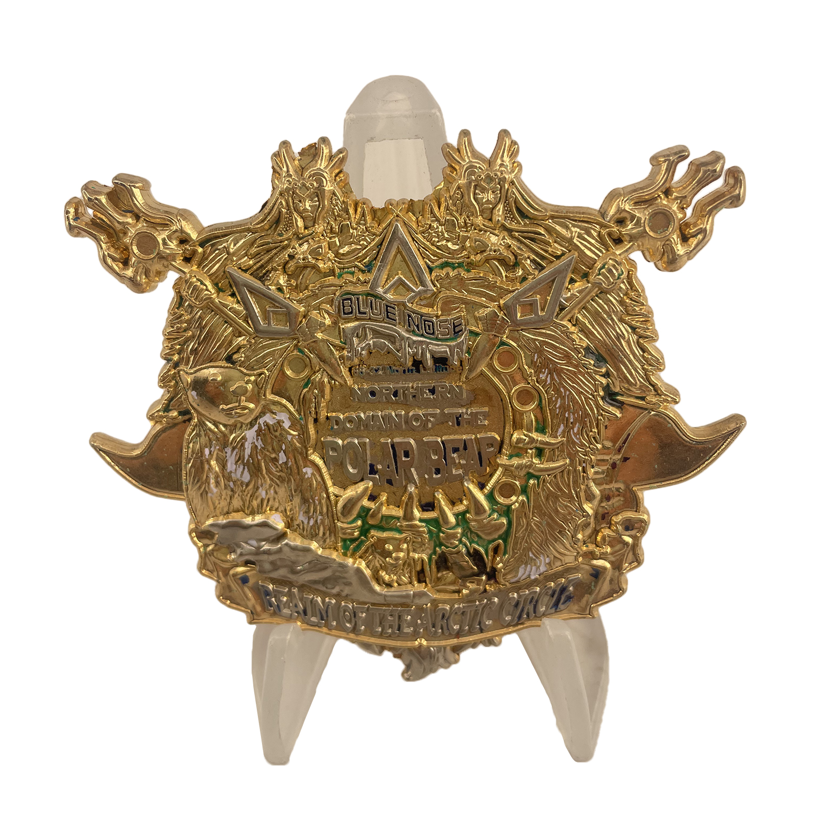 USN "Blue Nose" Polar Service Challenge Coin