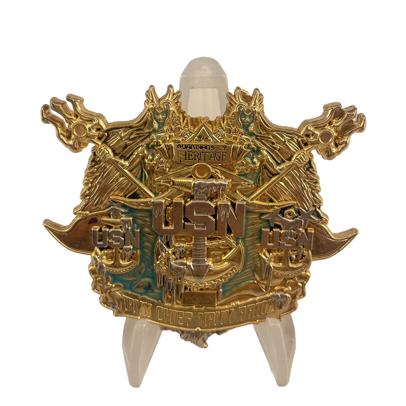 USN "Blue Nose" Polar Service Challenge Coin