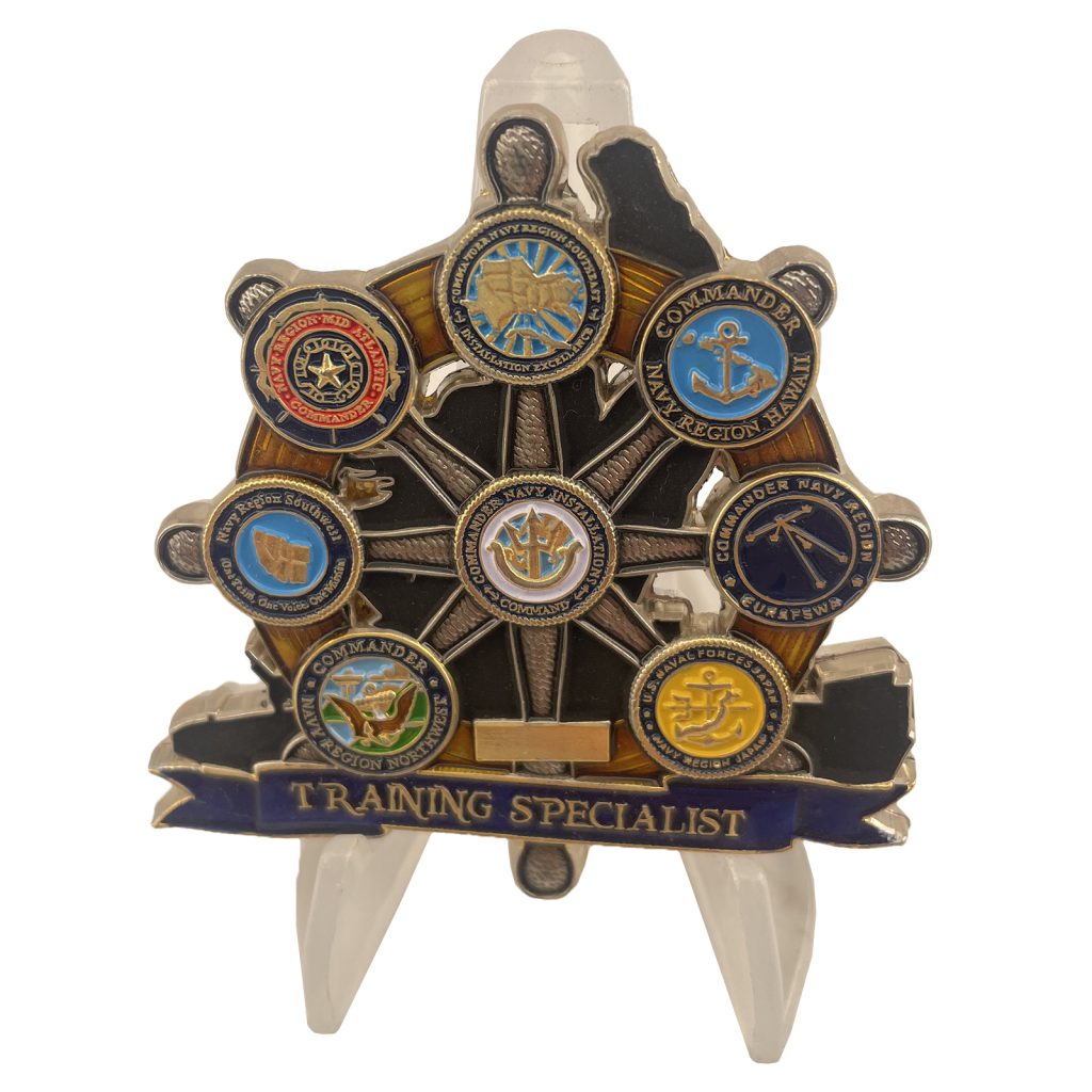 USN Training Specialist Challenge Coin