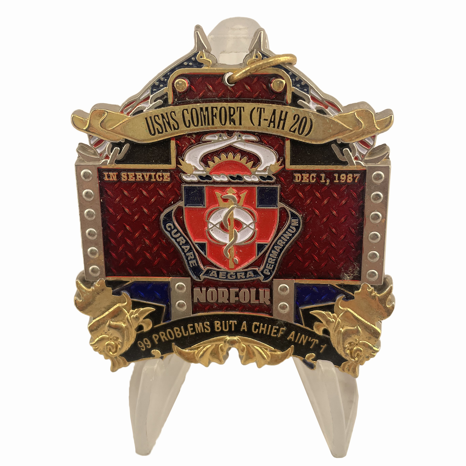 USNS Comfort, T-AH 20 Challenge Coin