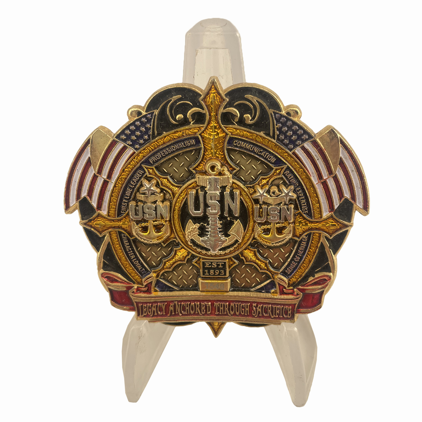 USN USS Midway Challenge Coin