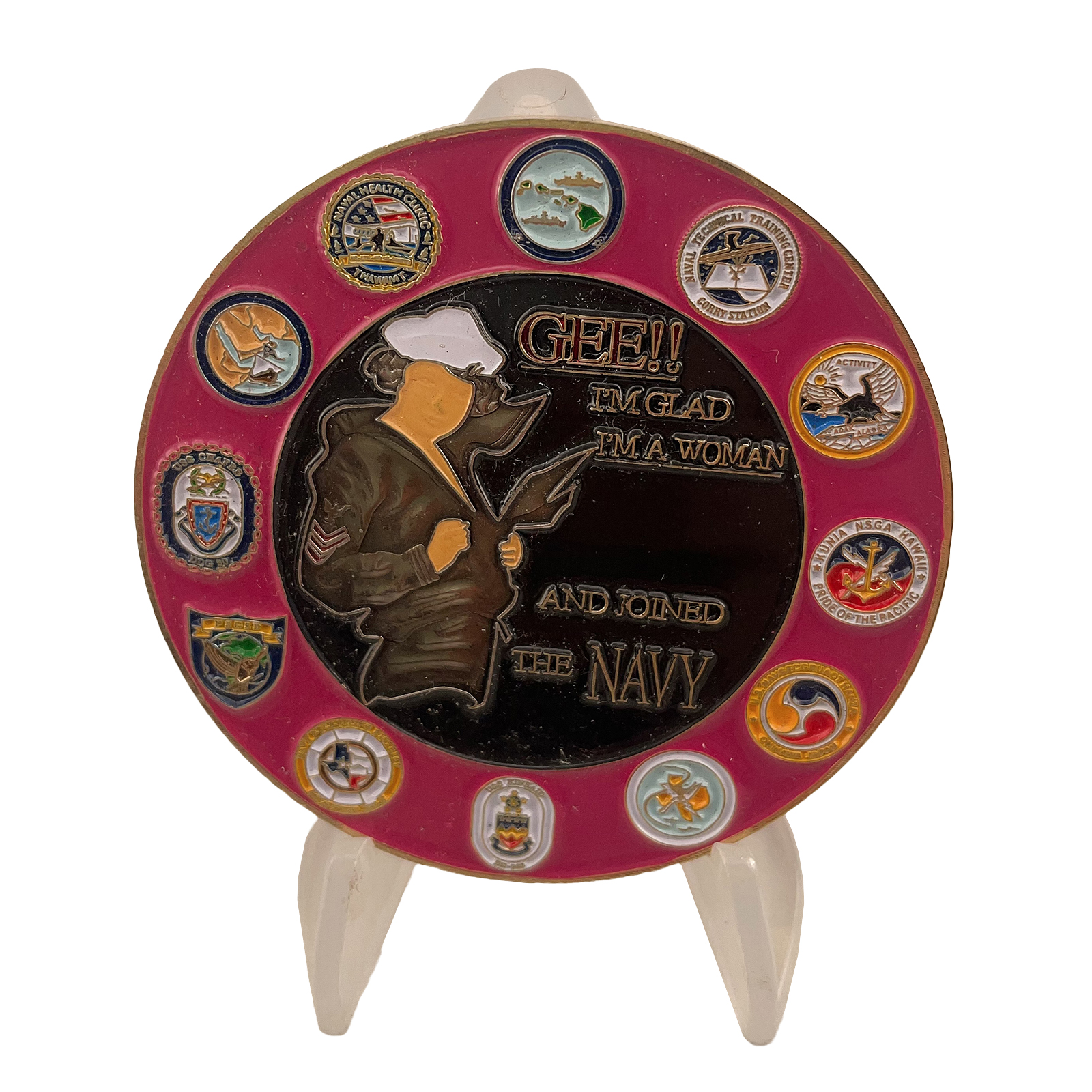 USN Command Master CPO Challenge Coin