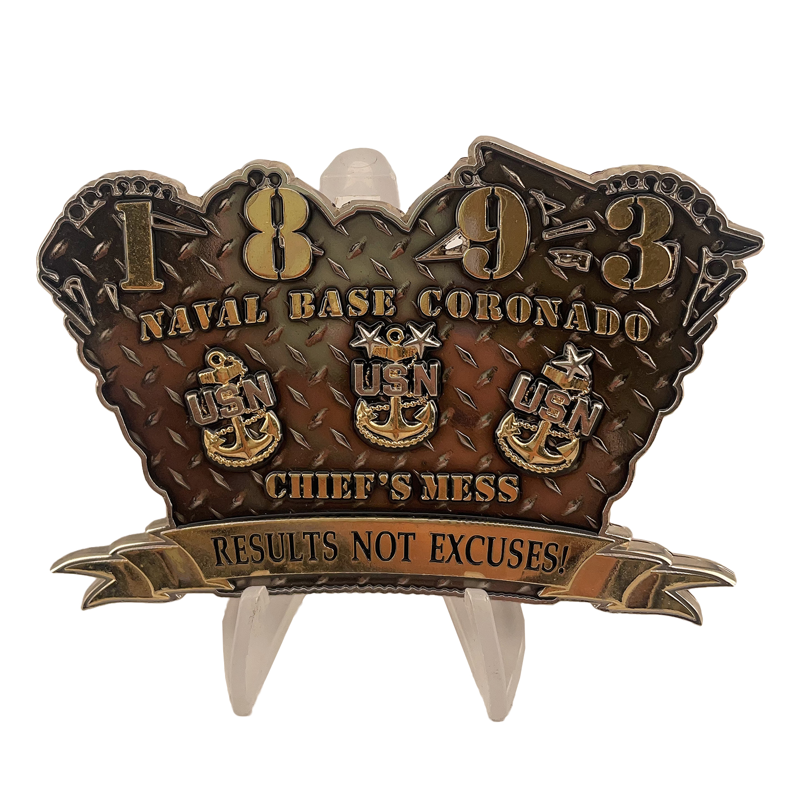 USN Base Coronado Challenge Coin