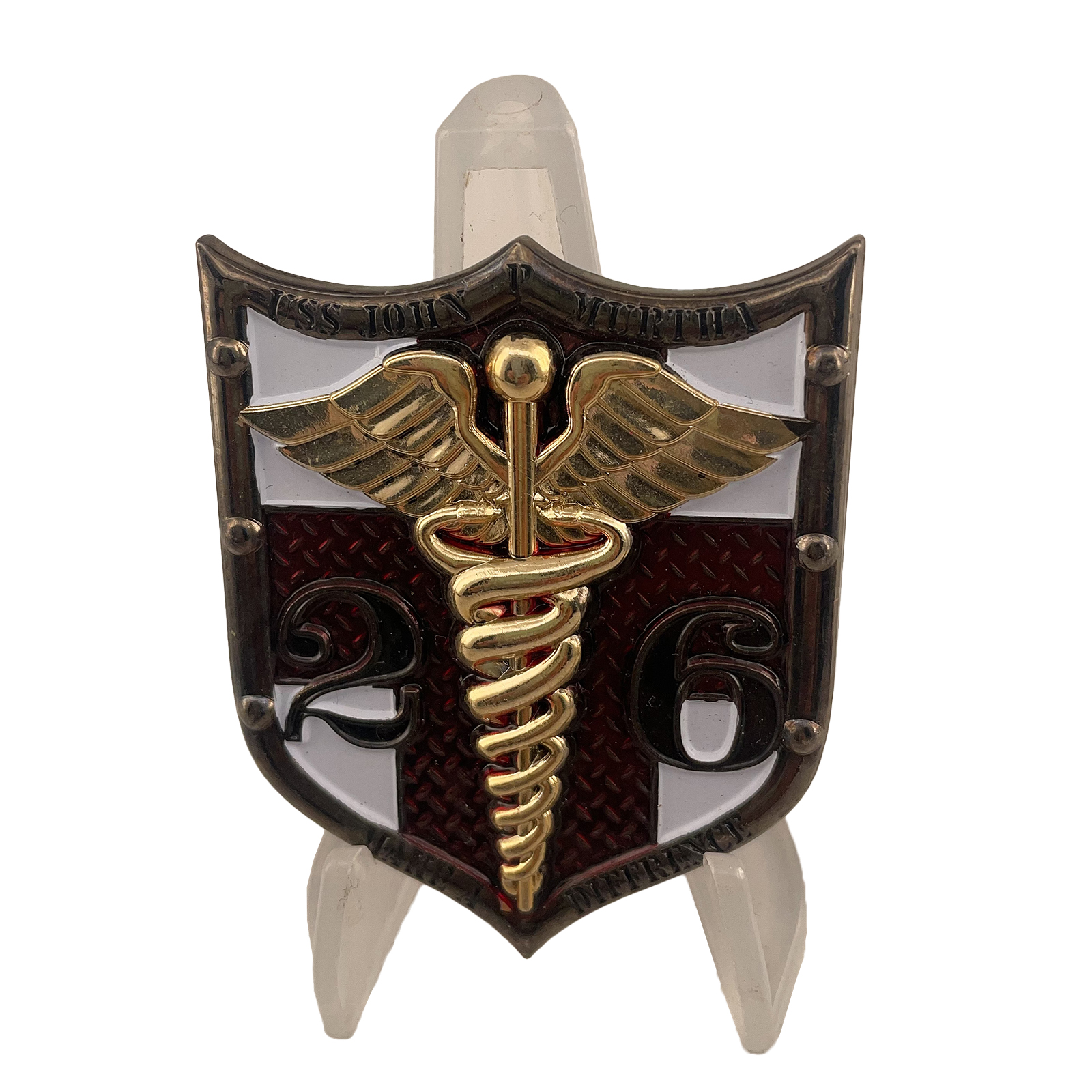 USS John P. Murtha LPD 26 Challenge Coin