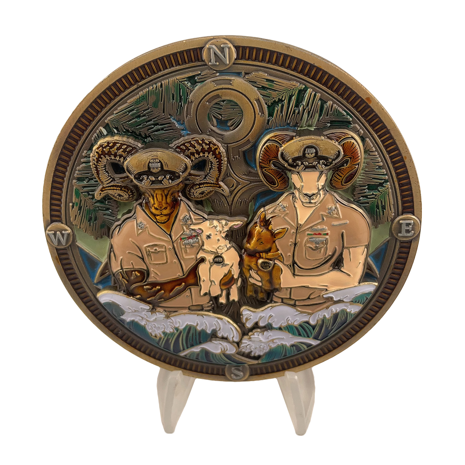 USN Academy CPO Challenge Coin