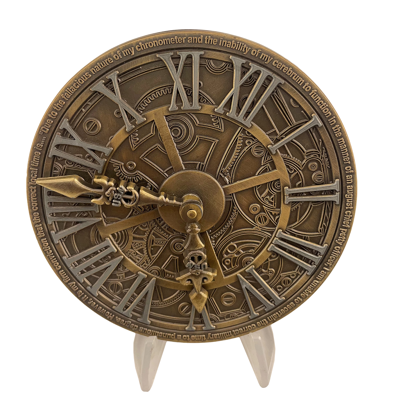 USN Academy CPO Challenge Coin