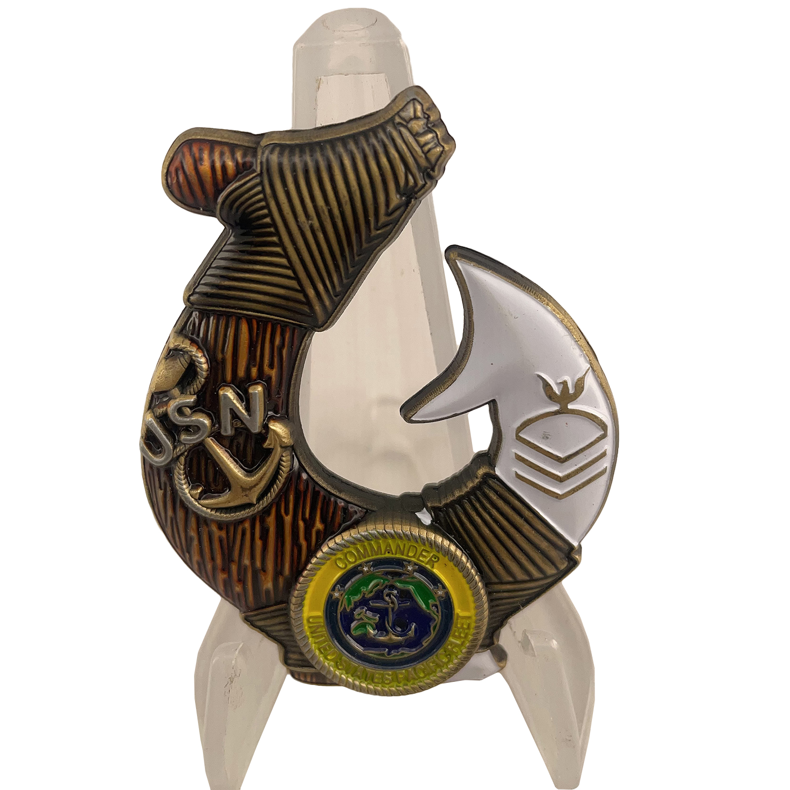 USN Chief Petty Officer E-7 Challenge Coin