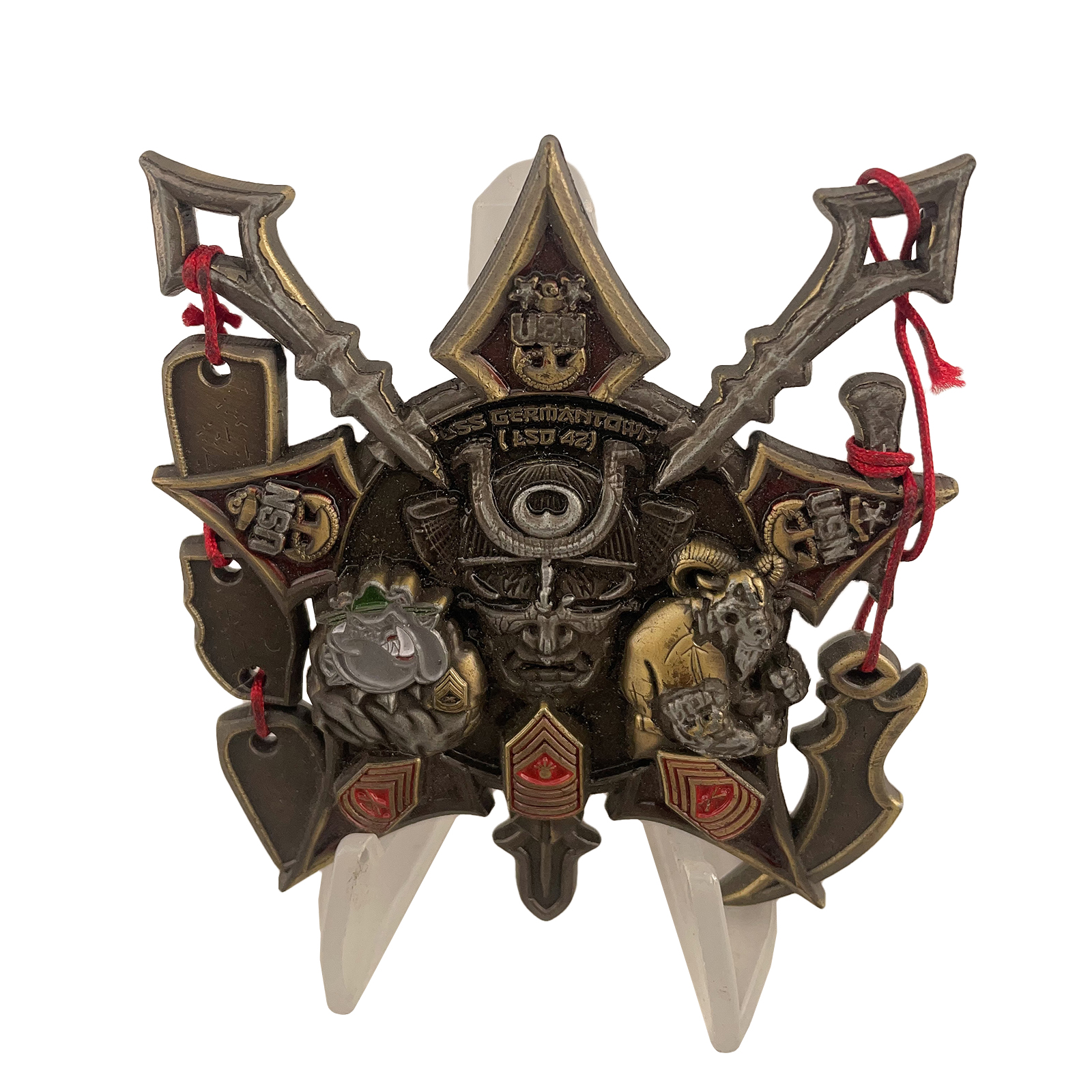 USN USS GERMANTOWN (LSD 42) Challenge Coin