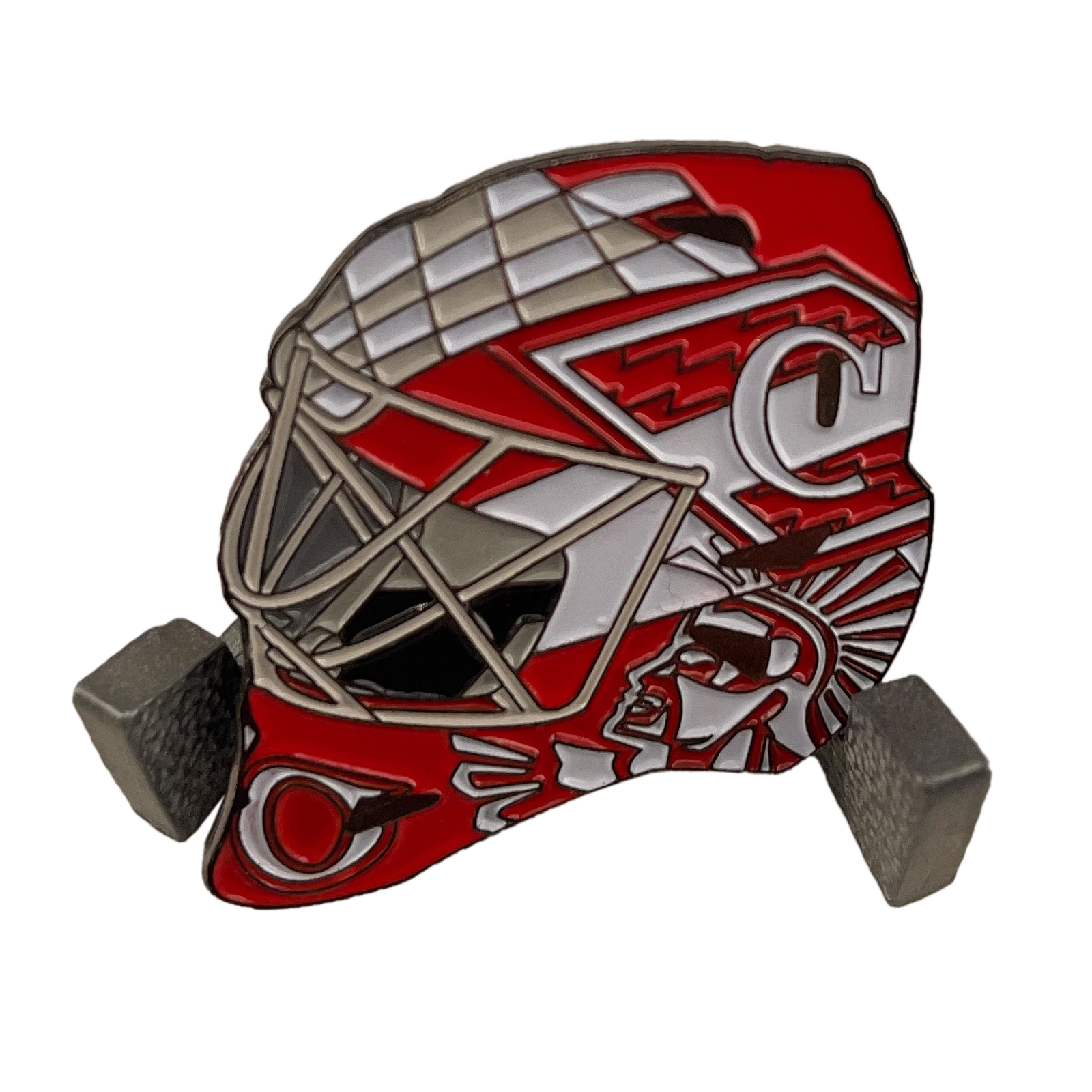 Ice Hockey Lapel Pin