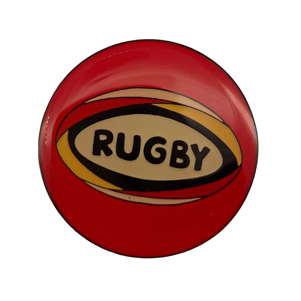 Rugby Enamel Pin