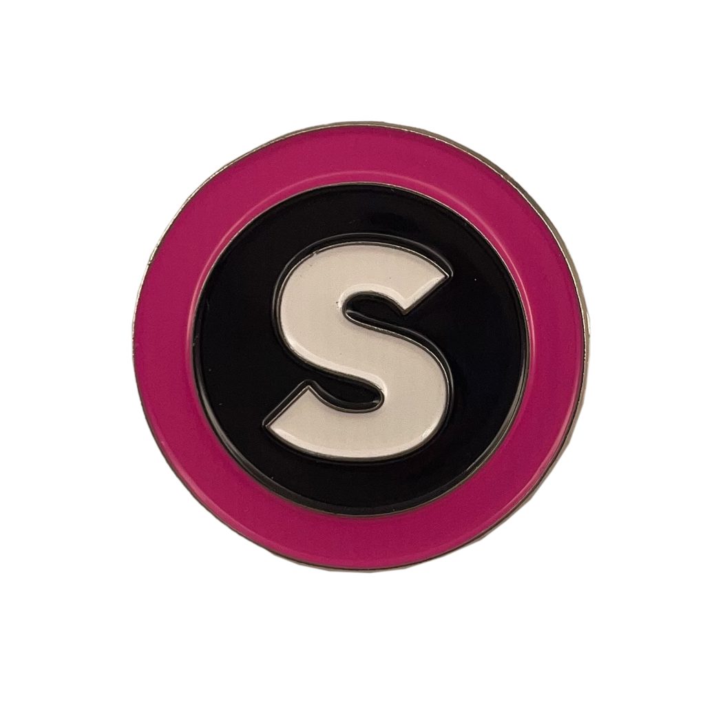 Custom letter Enamel Pin