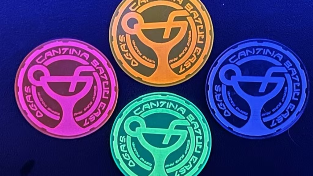 Glow Challenge Coins